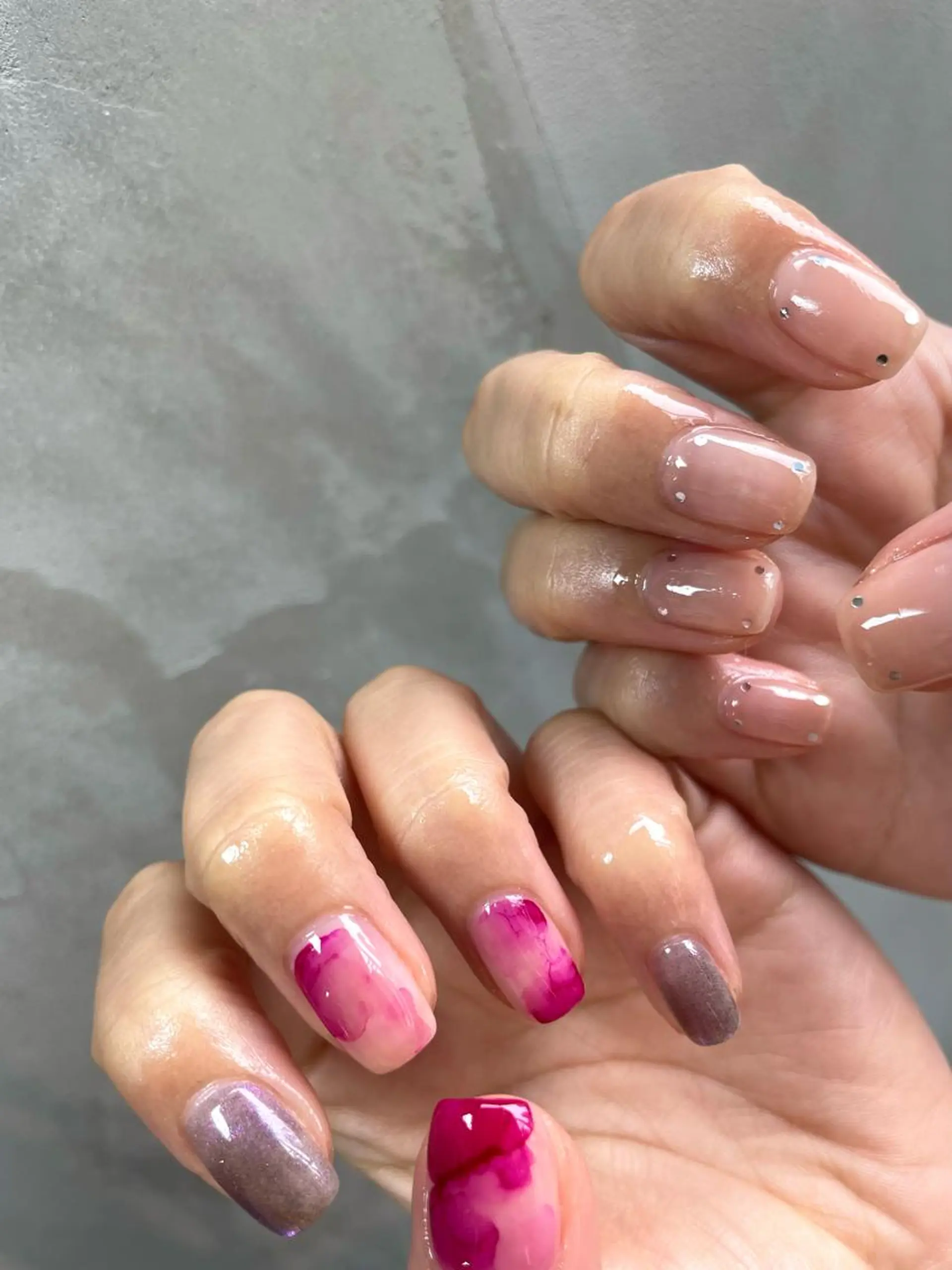 ネイル ハンドネイル lowaly所属・NAKAMURA HARUKAのネイルデザイン