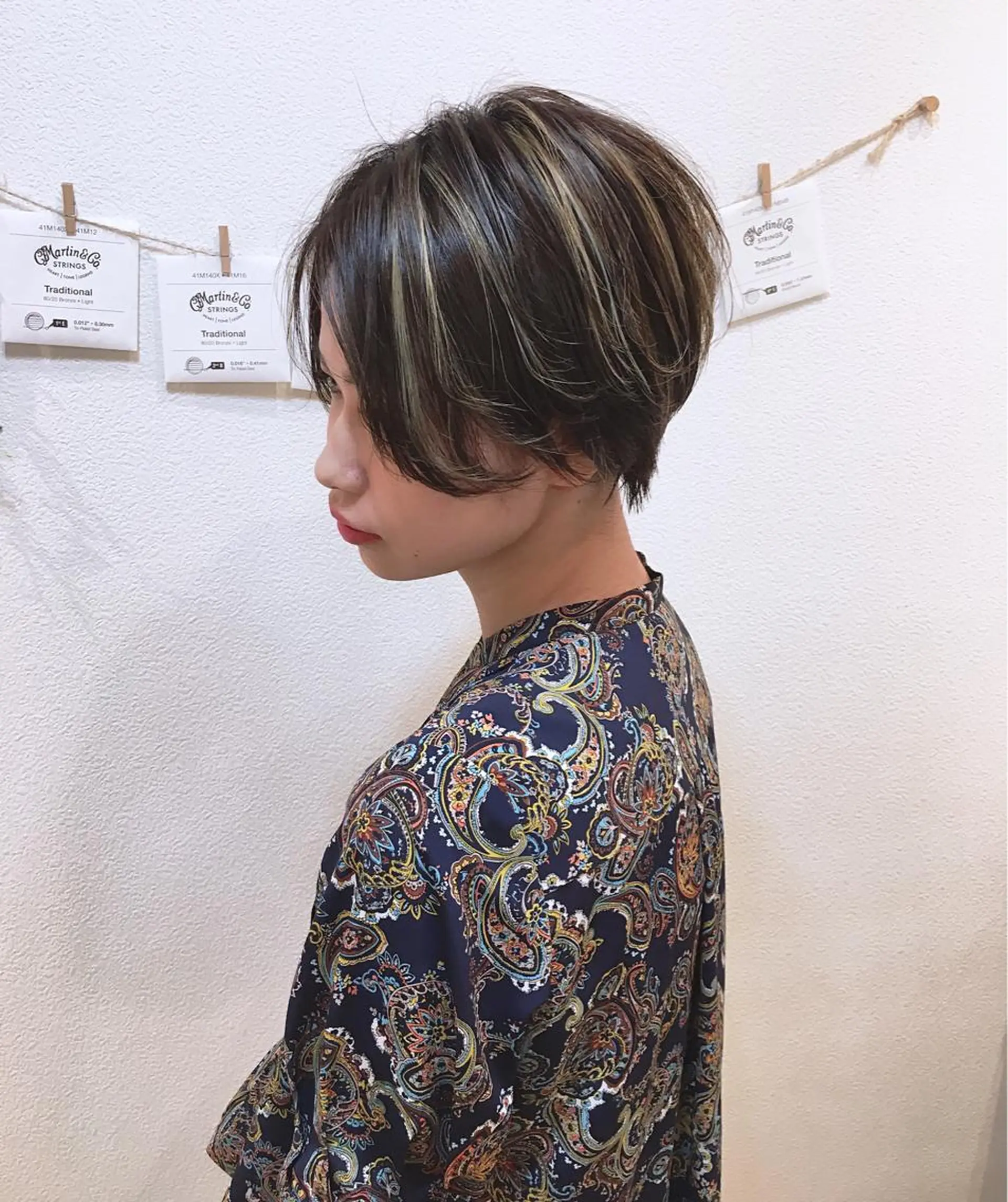 ショート カラー ショート、ボブ シマダマサトのヘアスタイル