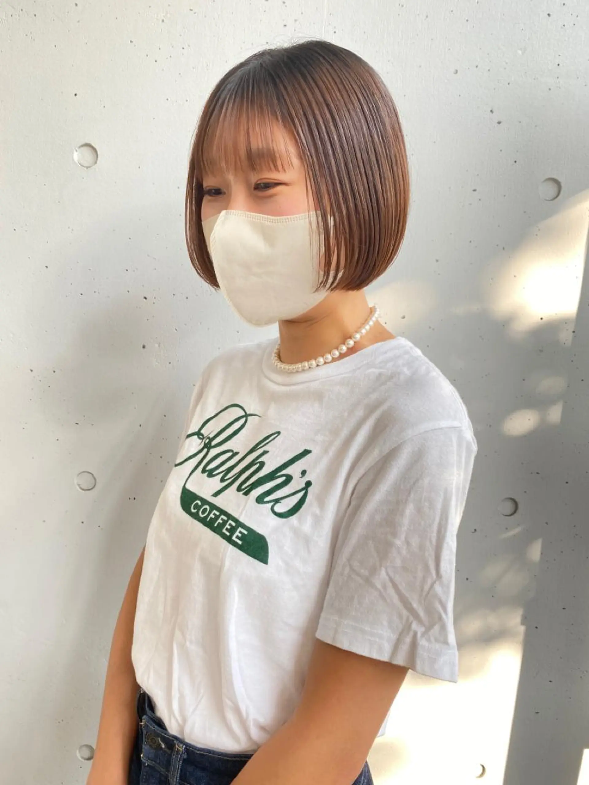 ショート カット ヘアカラー トリートメント ボブ / オージュア 🌸Mikuのヘアスタイル