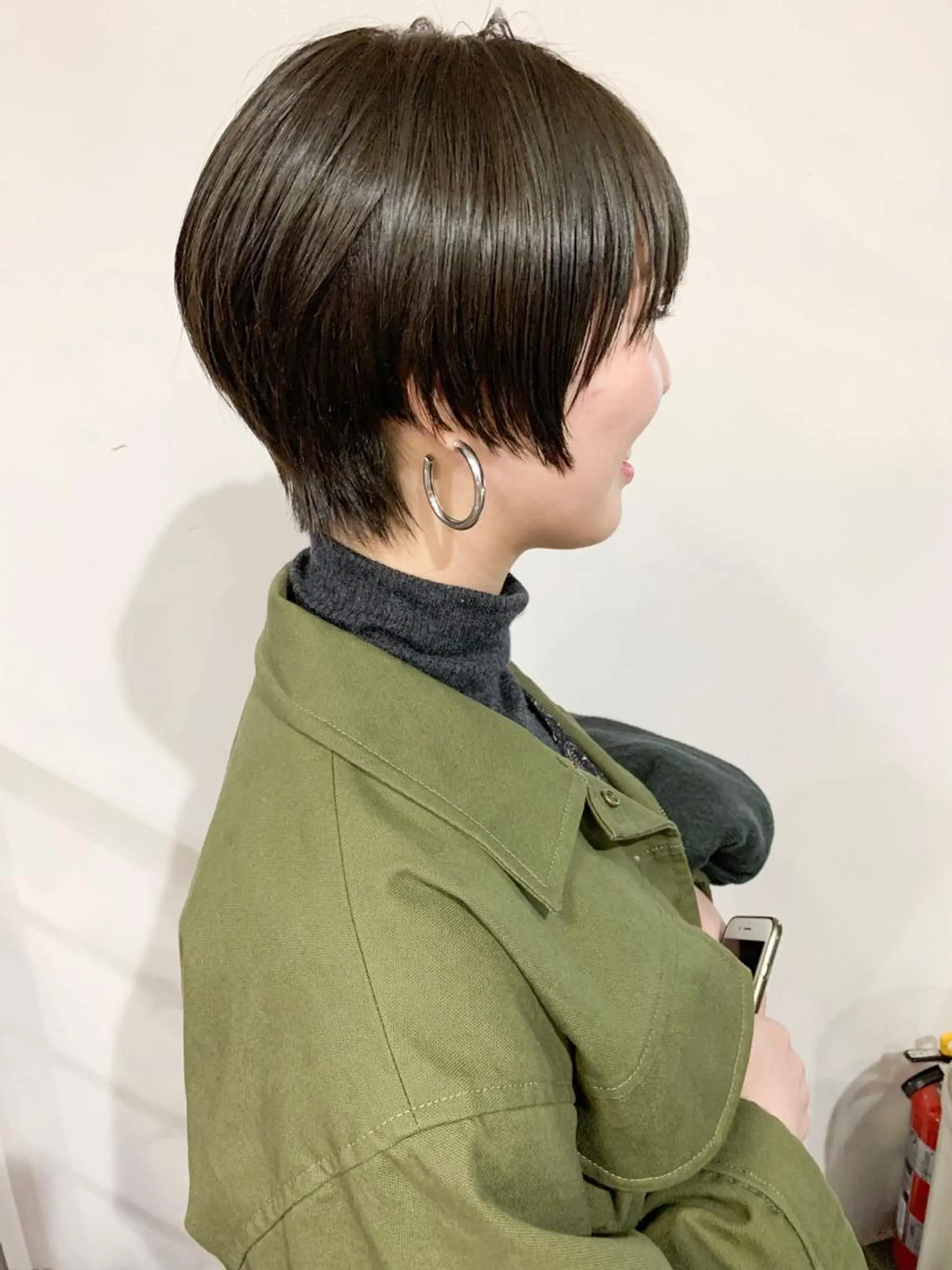 ショート カラー ショート/レイヤー なら石井知希のヘアスタイル