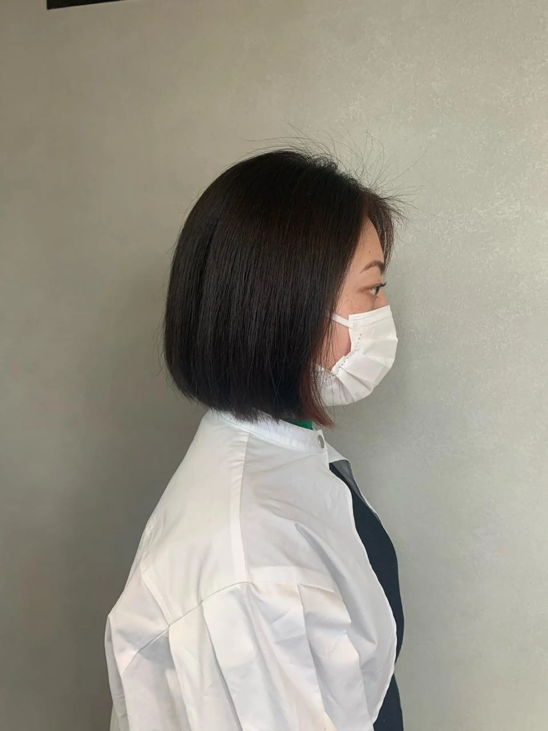 カラー アディクシーカラー 透明感カラー 門野 優羽のヘアスタイル