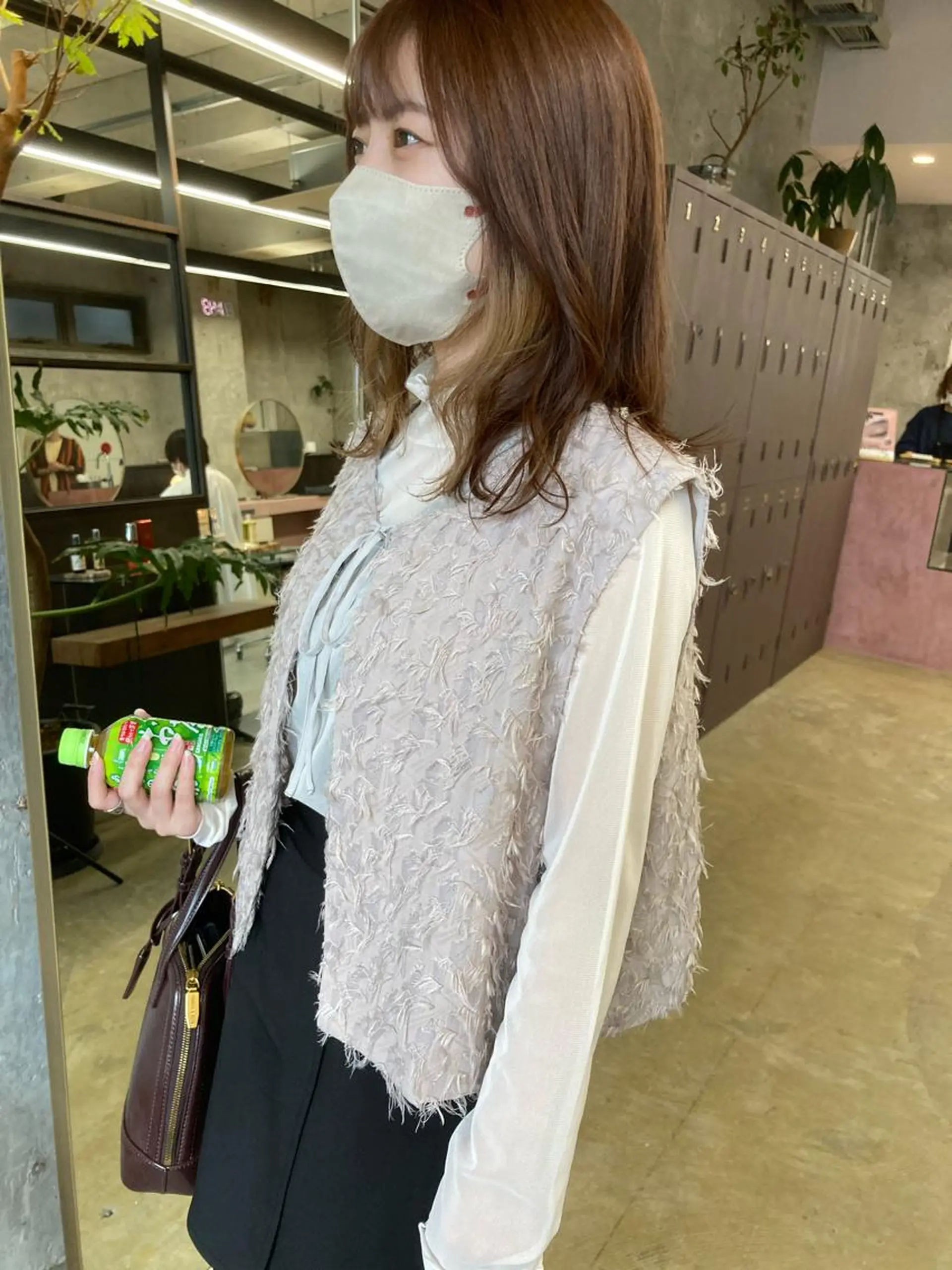 セミロング カラー ベージュカラー 小木曽智美 /ボブ/ショートのヘアスタイル