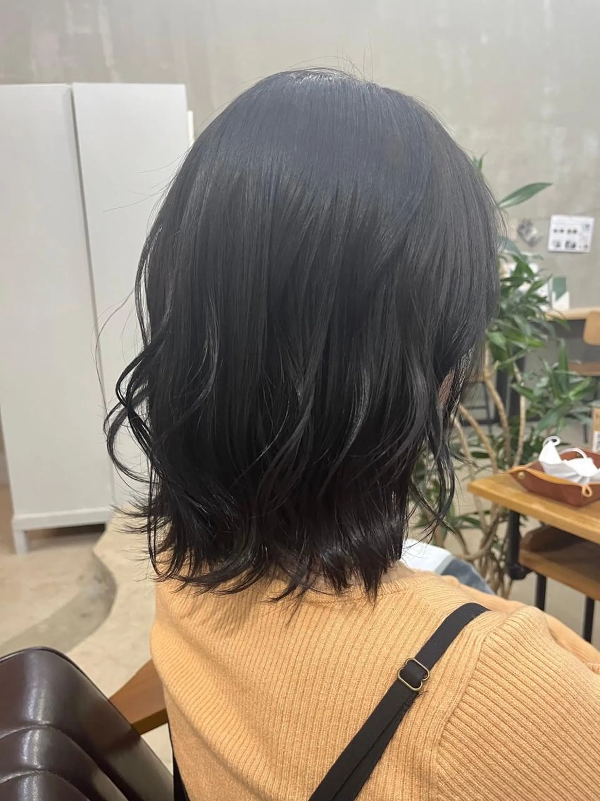 ミディアム 坂本 かのんのヘアスタイル