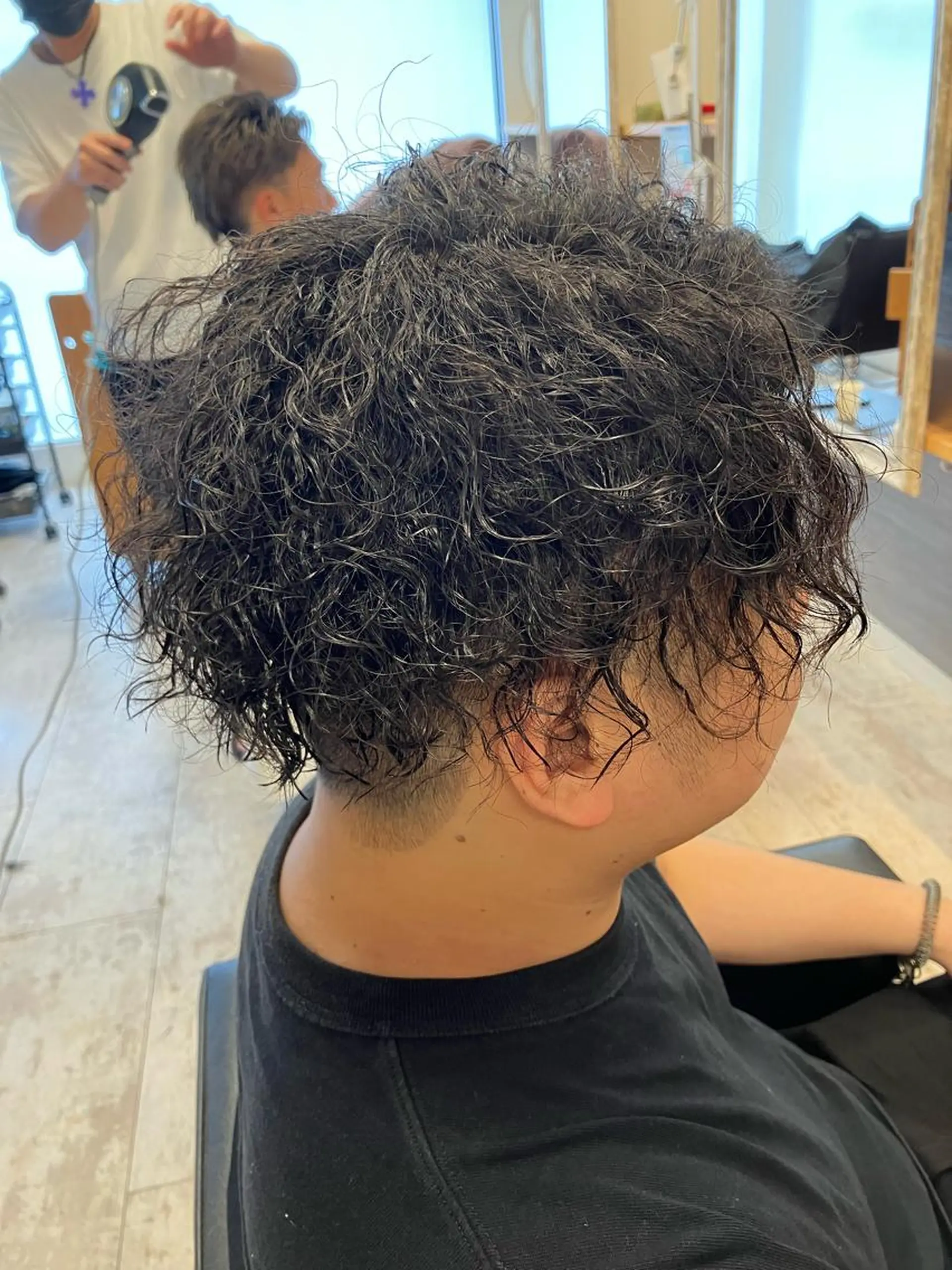 パーマ メンズ カット パーマ メンズ特化/パーマ/ フェードWATARUのヘアスタイル