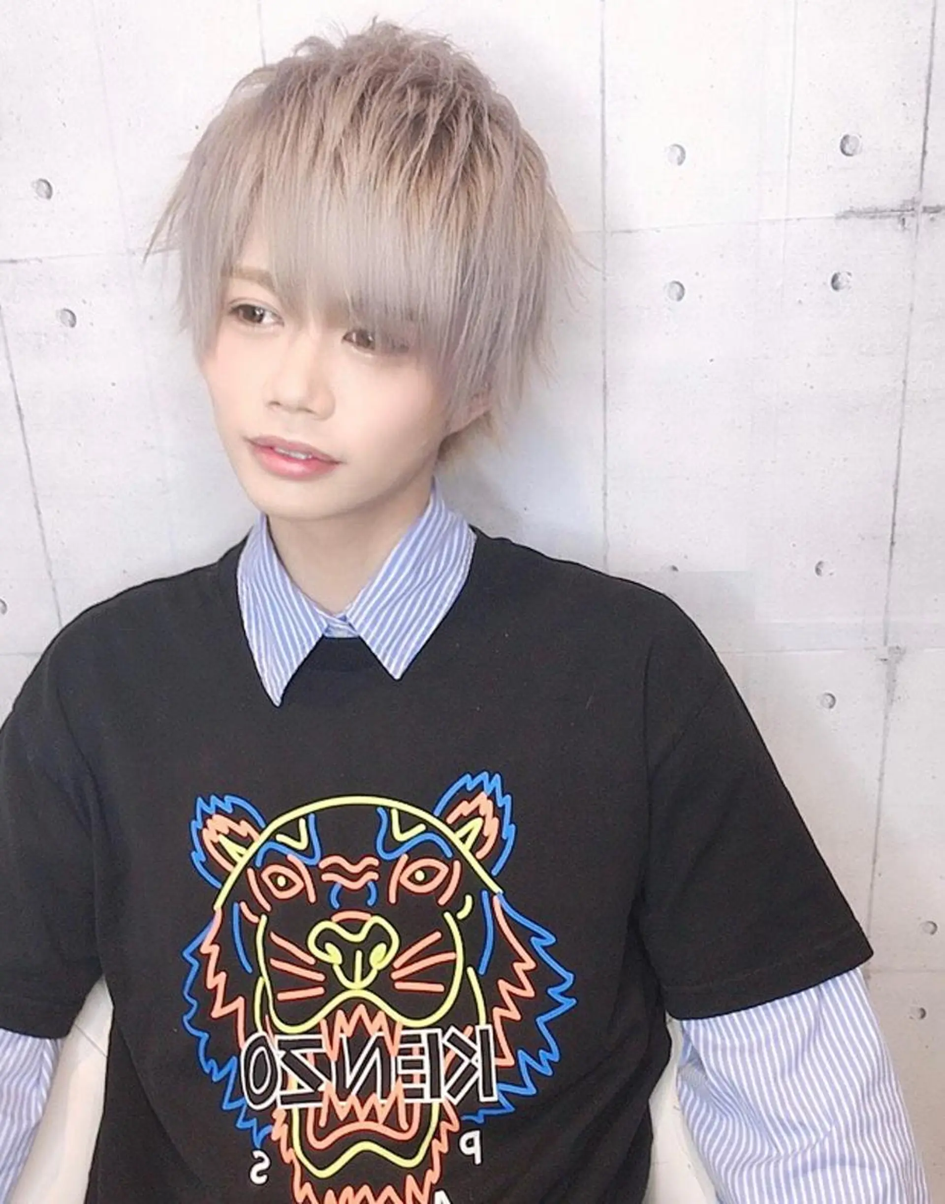 カラー メンズ 韓・中華美女ヘア 🇰🇷×🇨🇳のヘアスタイル