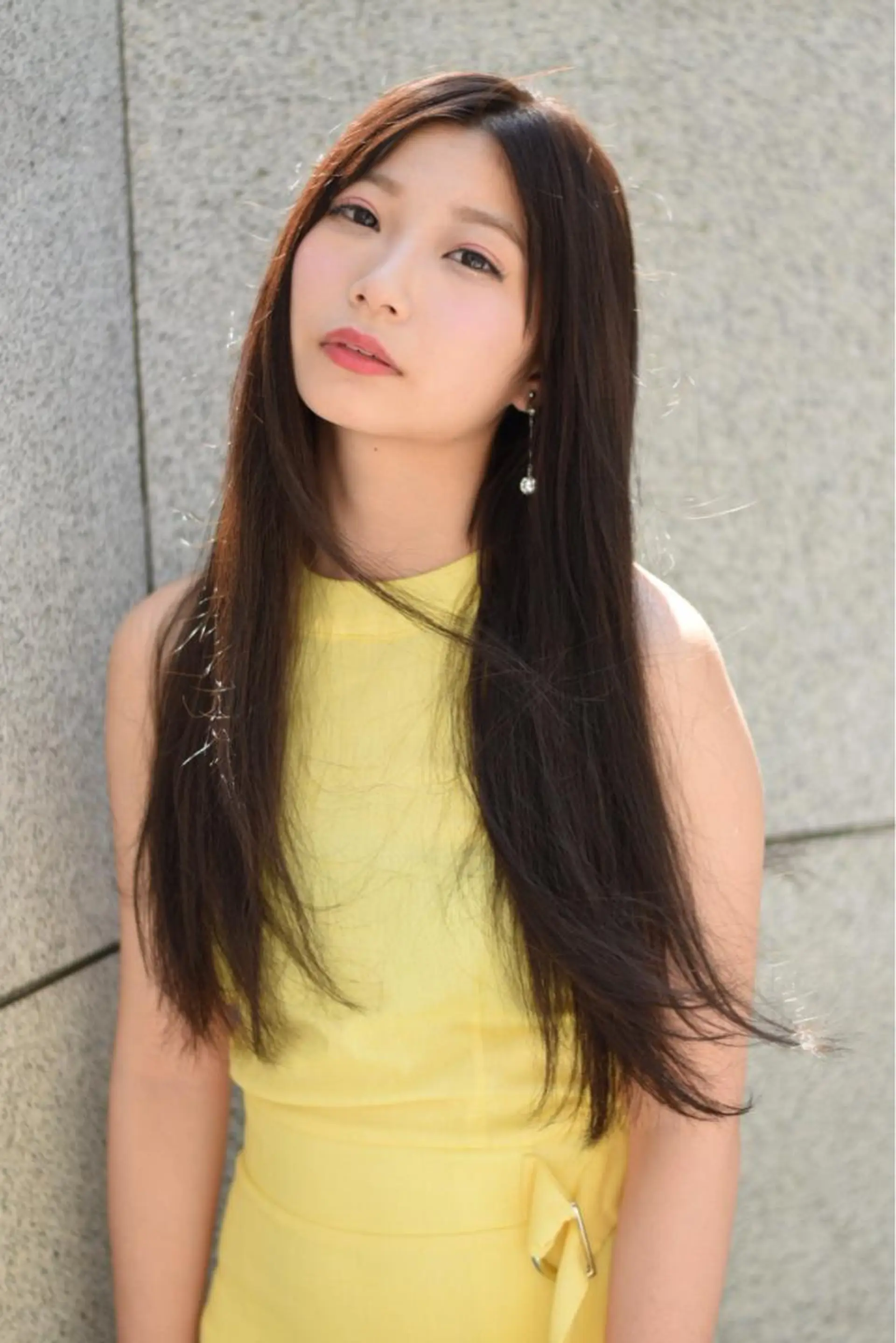 ロング カラー 寺山 佳貴のヘアスタイル