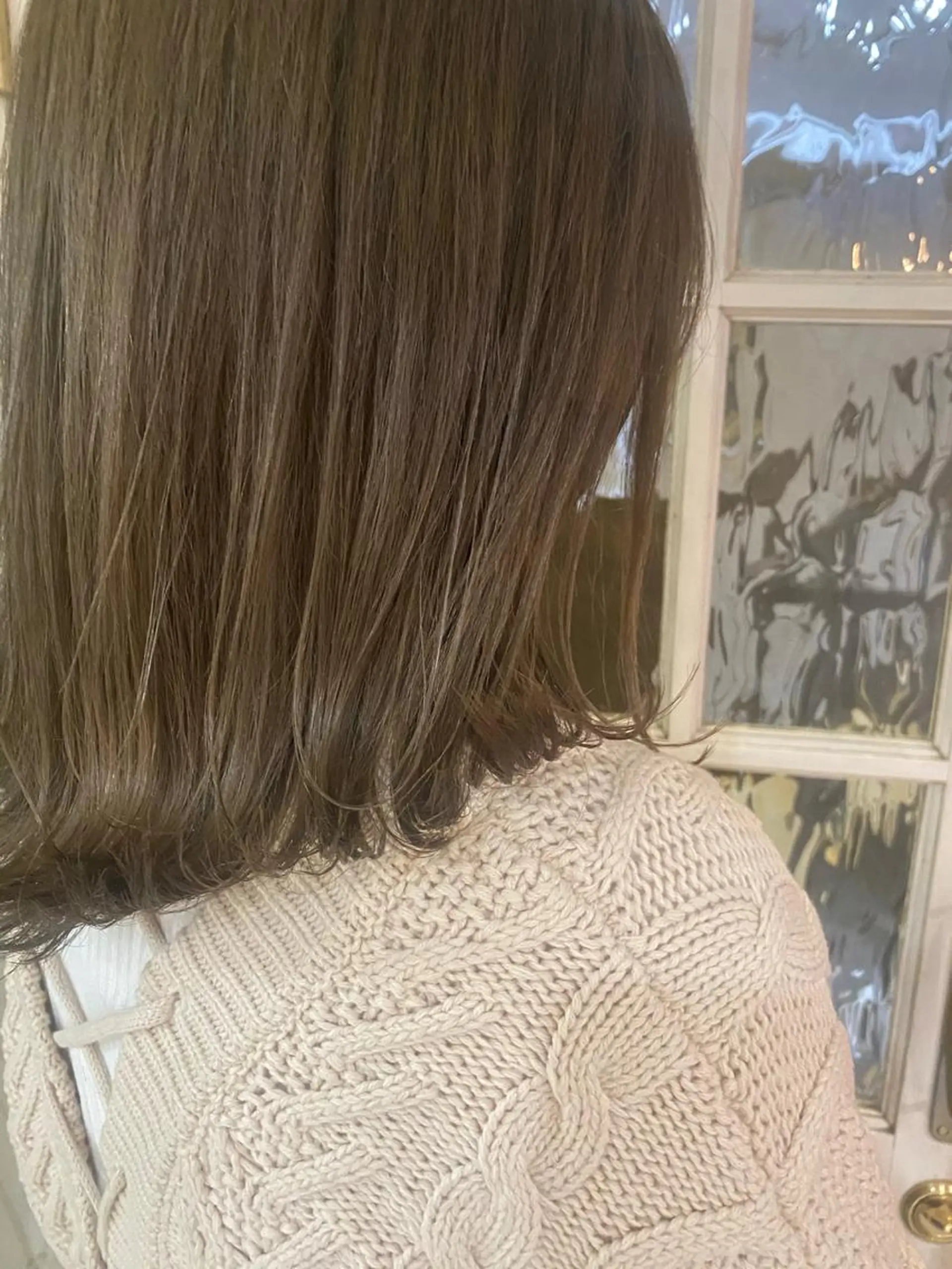 ミディアム カラー ヘアカラー トリートメント 💎髪質改善/艶カラ ー🌟加藤陸🌟のヘアスタイル