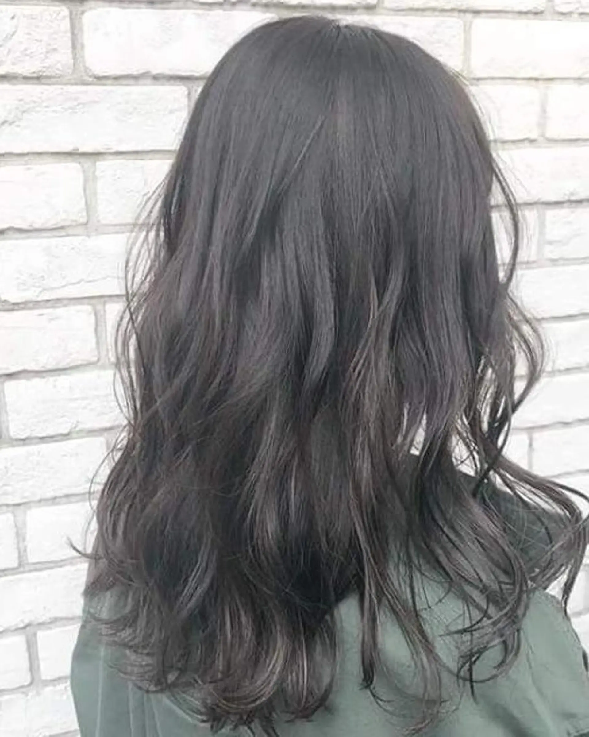 カラー セミロング 社内カット講師・店長 菅原賢一のヘアスタイル