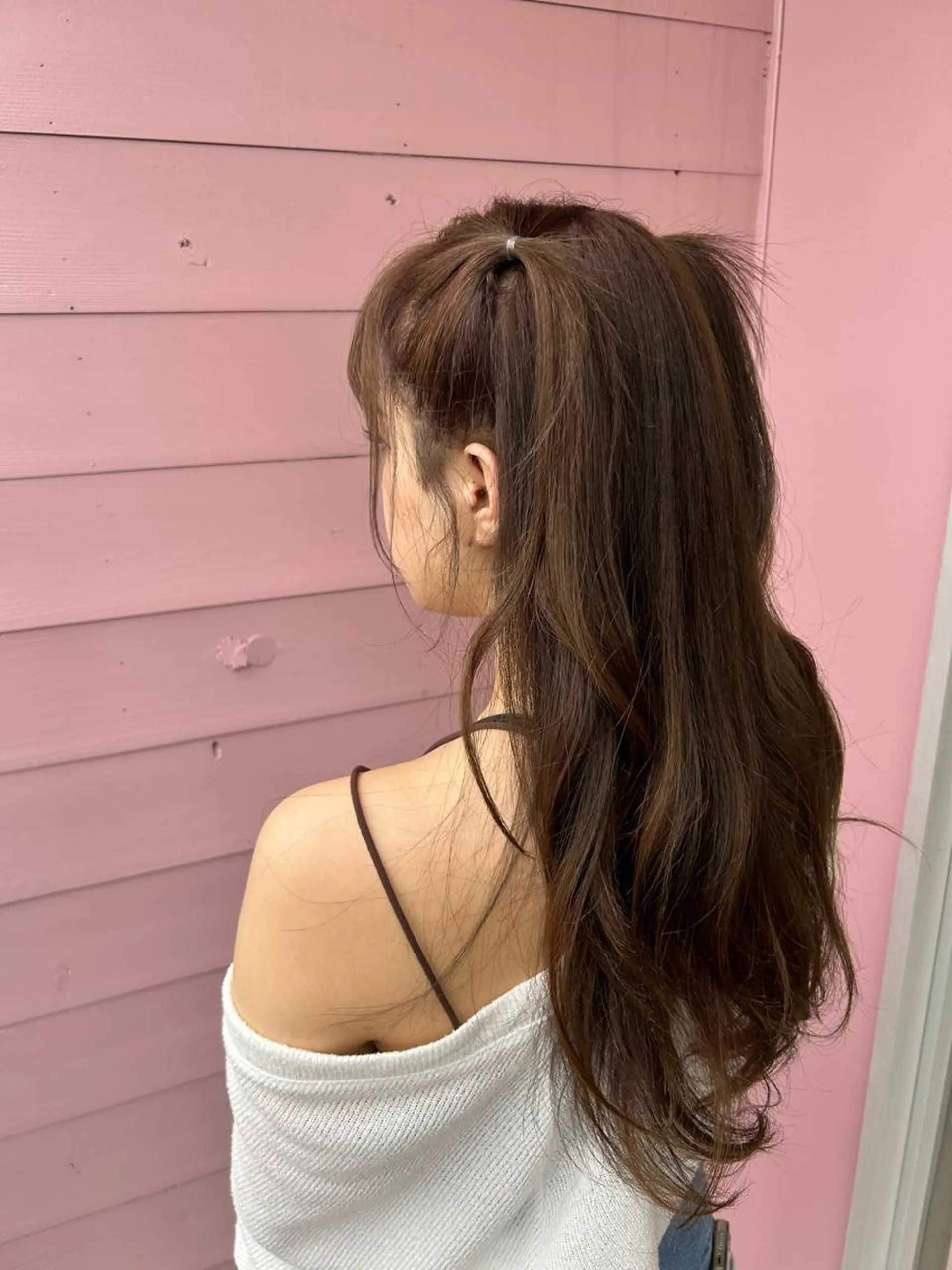 ロング カラー バレイヤージュ ブリーチ ケアブリーチ 透明感カラー デザインカラー 💙ルル💙 ハイトーン/レイヤーのヘアスタイル