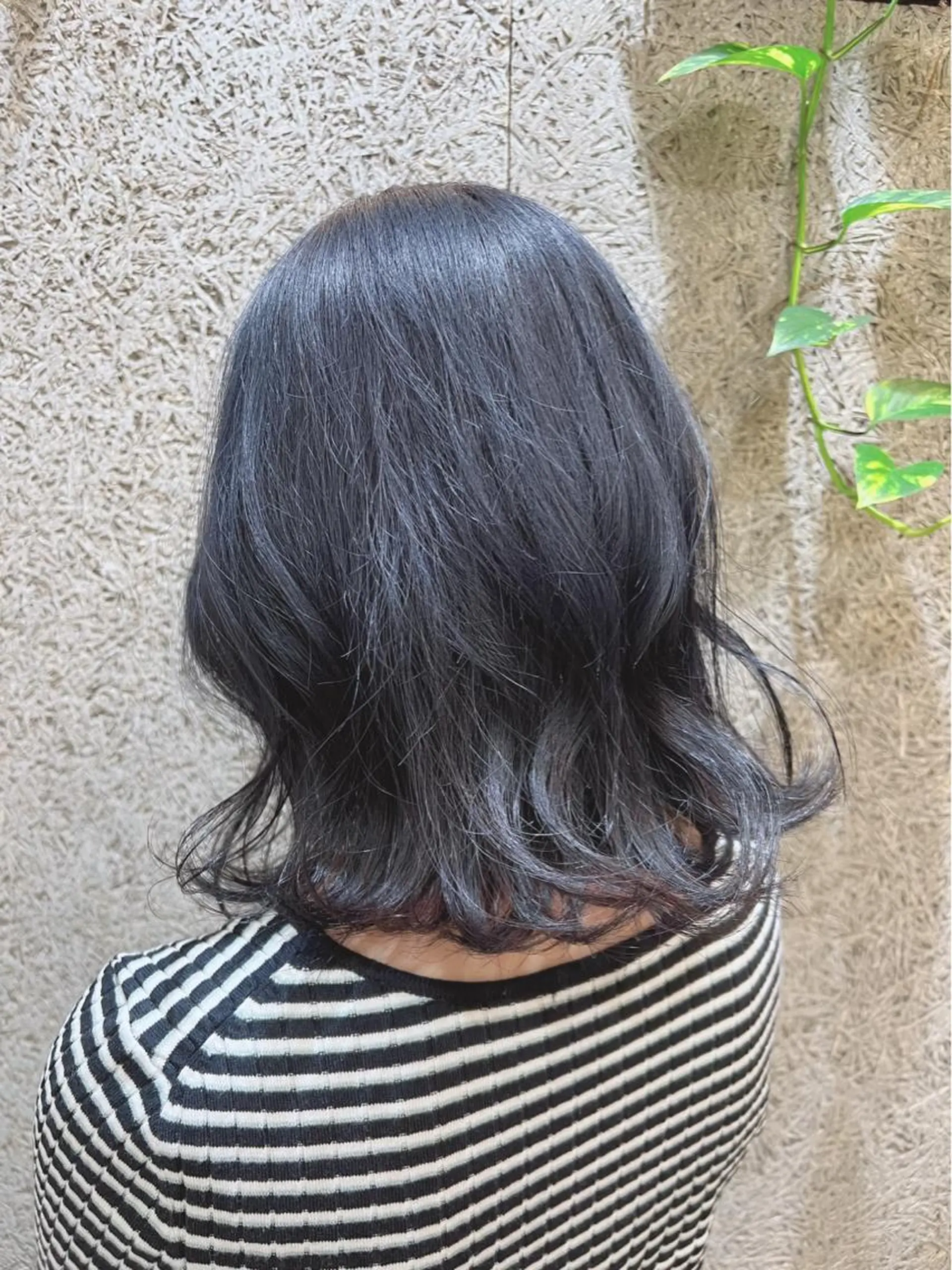 ミディアム カラー ヘアカラー 宮原 佳苗のヘアスタイル