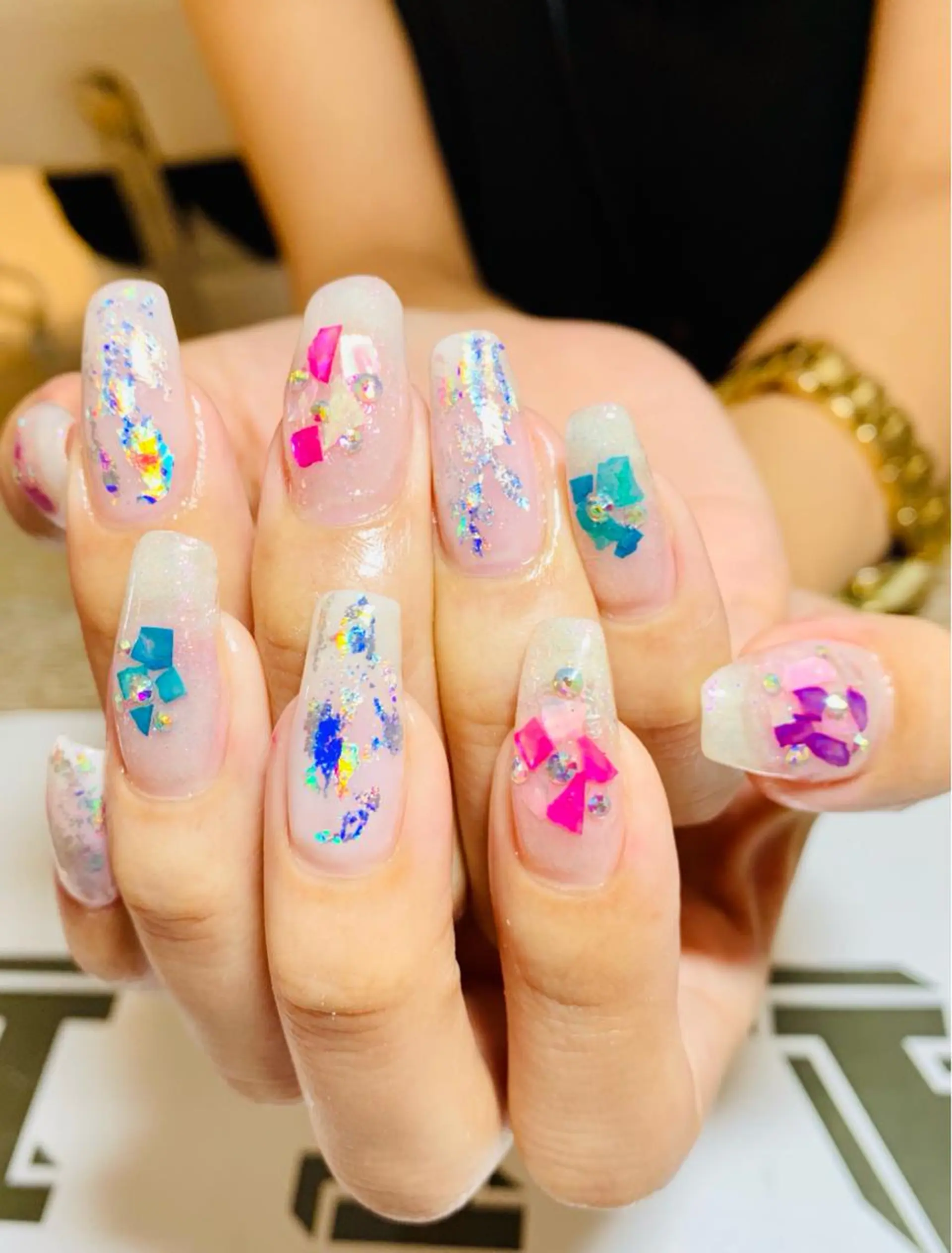 ネイル ハンドネイル JuniNail韓国 ネイリストsuのネイルデザイン