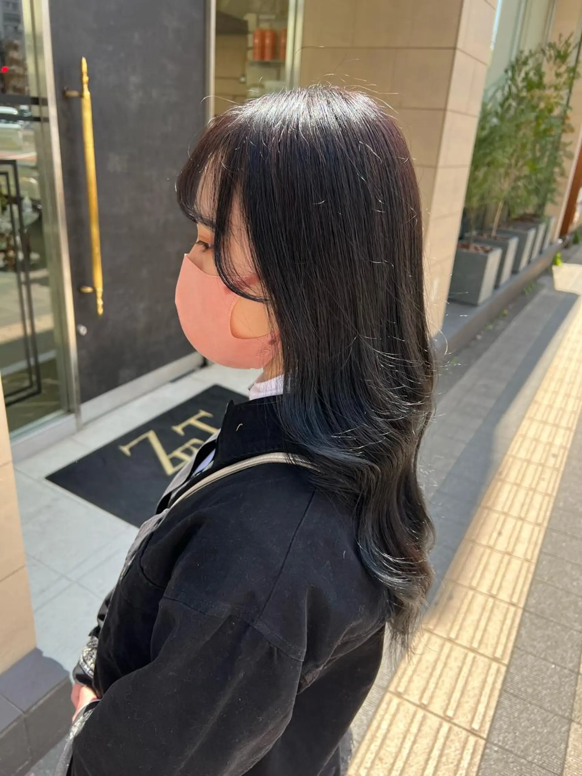 ロング カラー 韓国ネイル🤎 ワンホン🩷くれはのネイルデザイン