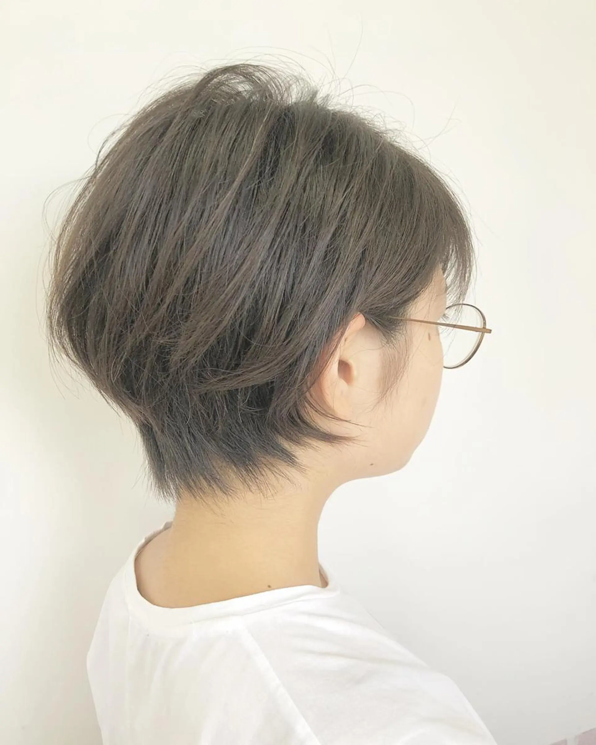 ショート カラー ショートボブ ハンサムショート インナーカラー オーガニックカラー ボブ favorite b Charmeのヘアスタイル