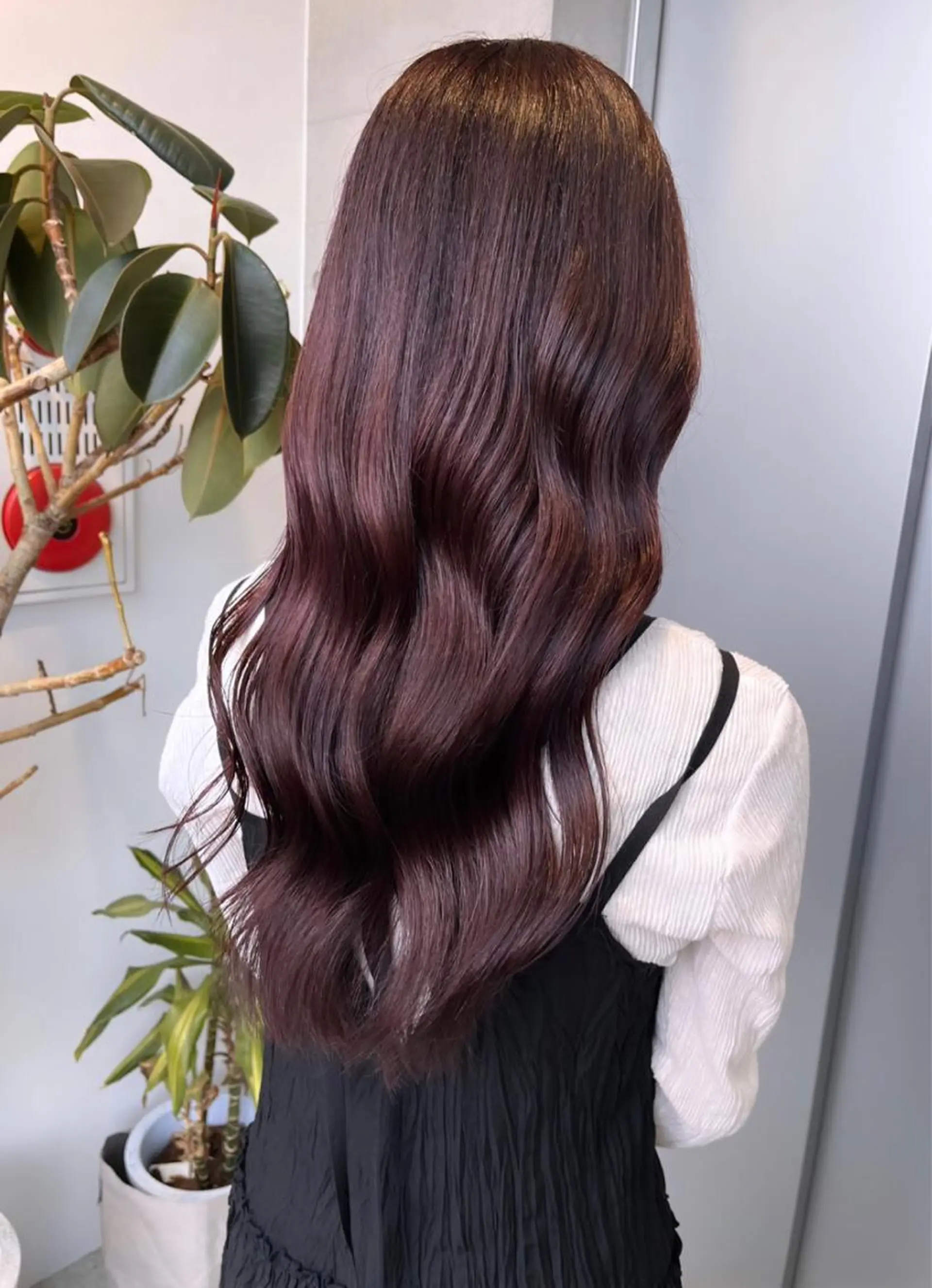 ミディアム カット ヘアカラー トリートメント 🌫️大人韓国ヘア 🌫️naoyaのヘアスタイル
