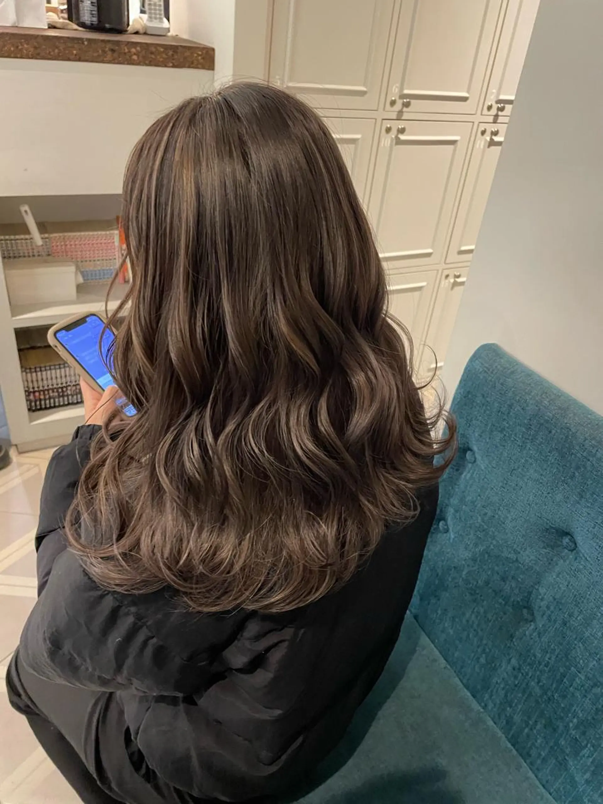 カラー カット ヘアカラー トリートメント 栗林 茉那のヘアスタイル