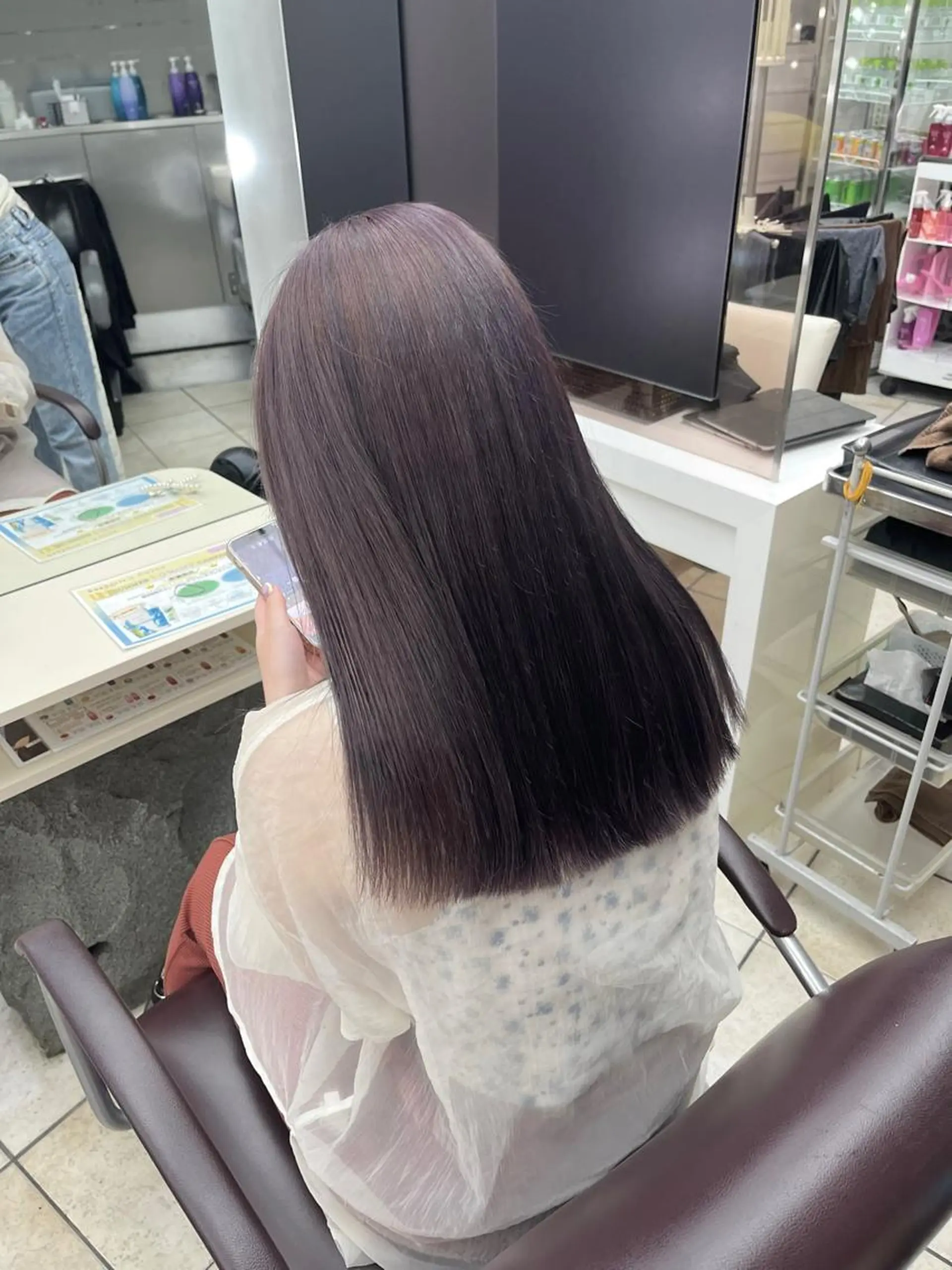 ロング MITSUKI🤍 モテ髪×韓国レイヤーのヘアスタイル