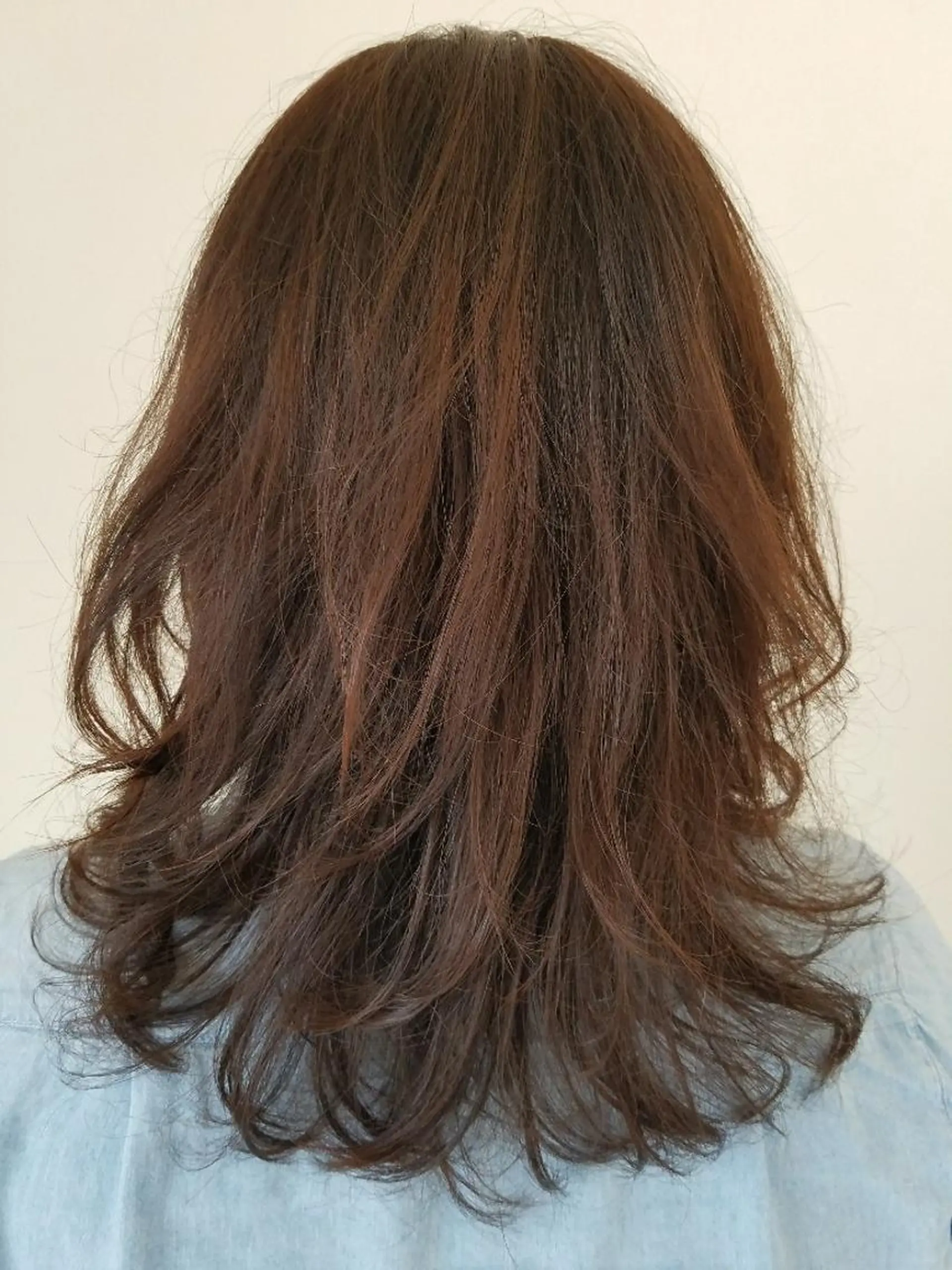 ミディアム パーマ ミディアムパーマ デジタルパーマ 髪質改善/ハイライト 小林秀樹のヘアスタイル