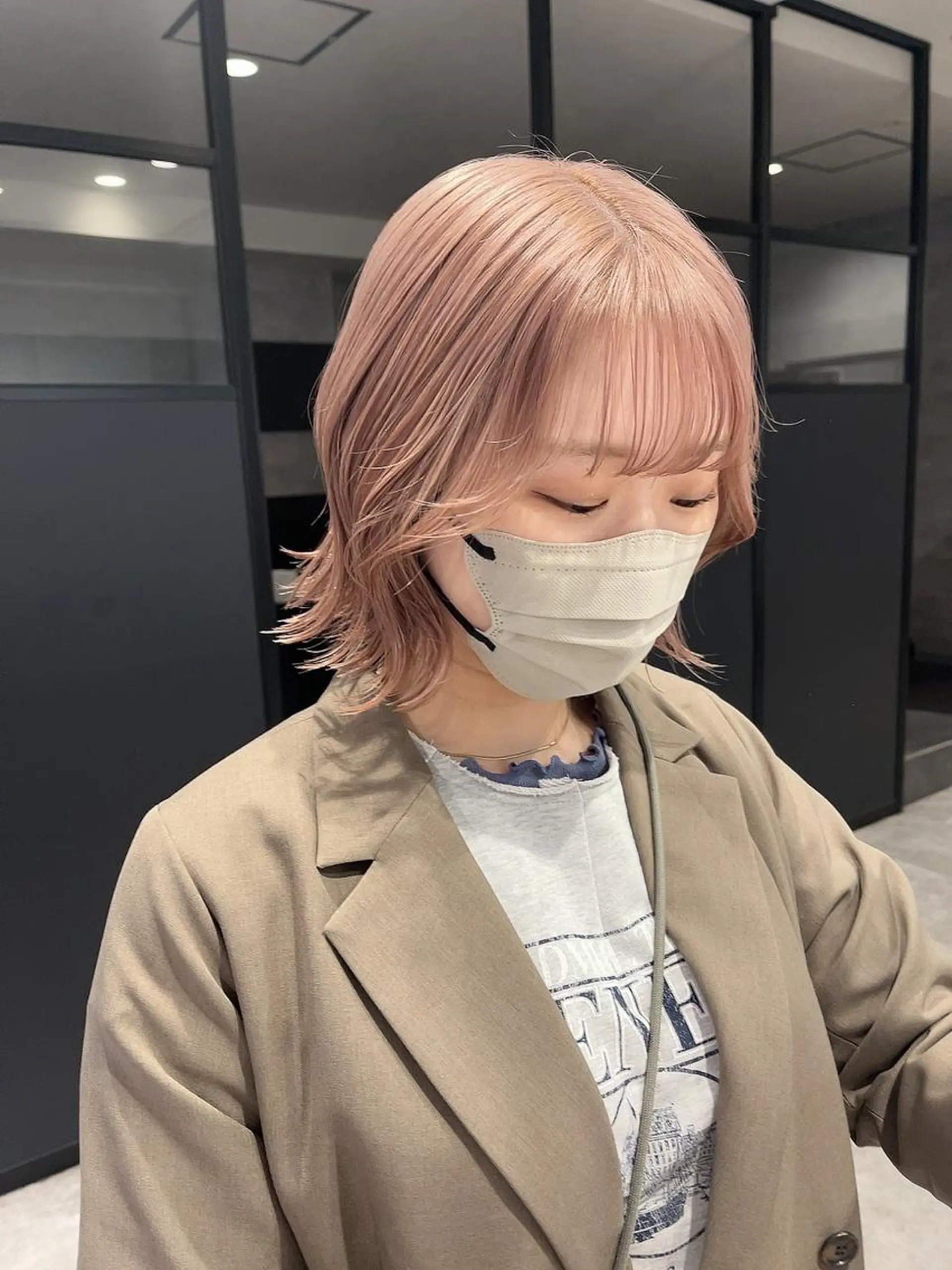 ショート カラー カット ヘアカラー トリートメント MIES amane(アマネ)のヘアスタイル