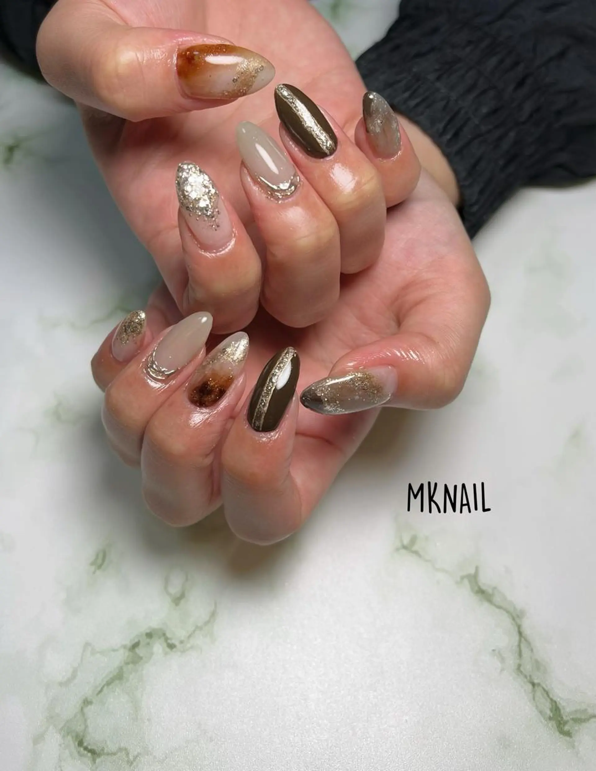 ネイル ハンドネイル MK NAILのネイルデザイン