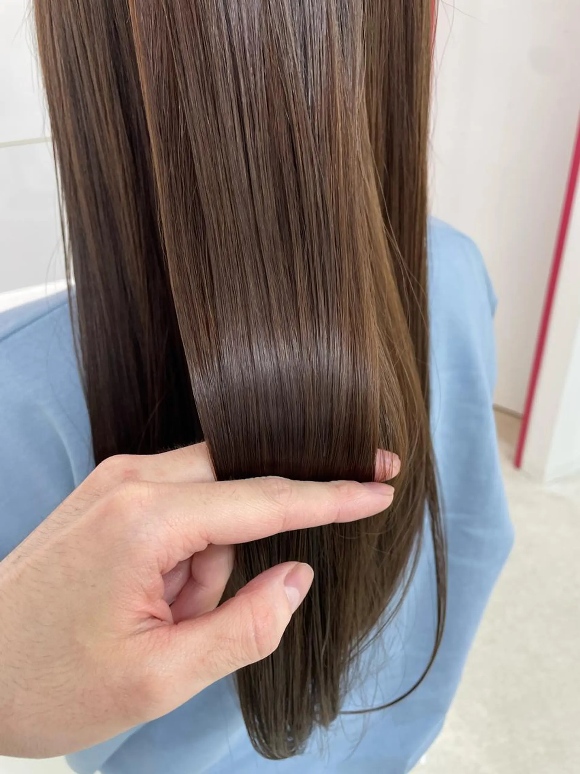 ロング カラー トリートメント 冨木 雄斗のヘアスタイル