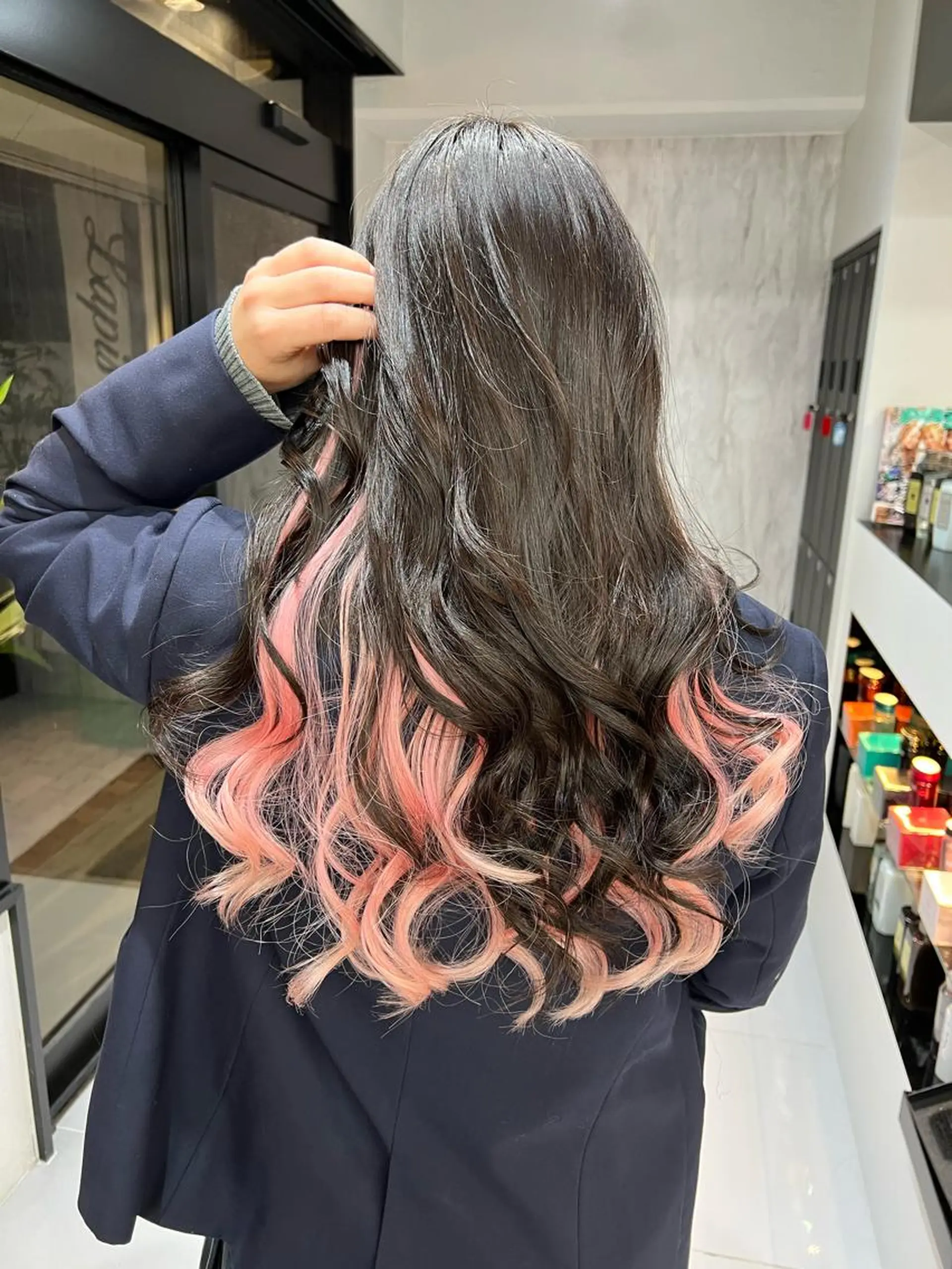 ロング カラー インナーカラー エクステ Lapis 池袋店所属・MASHIRO 🩵Lapis池袋店のヘアスタイル