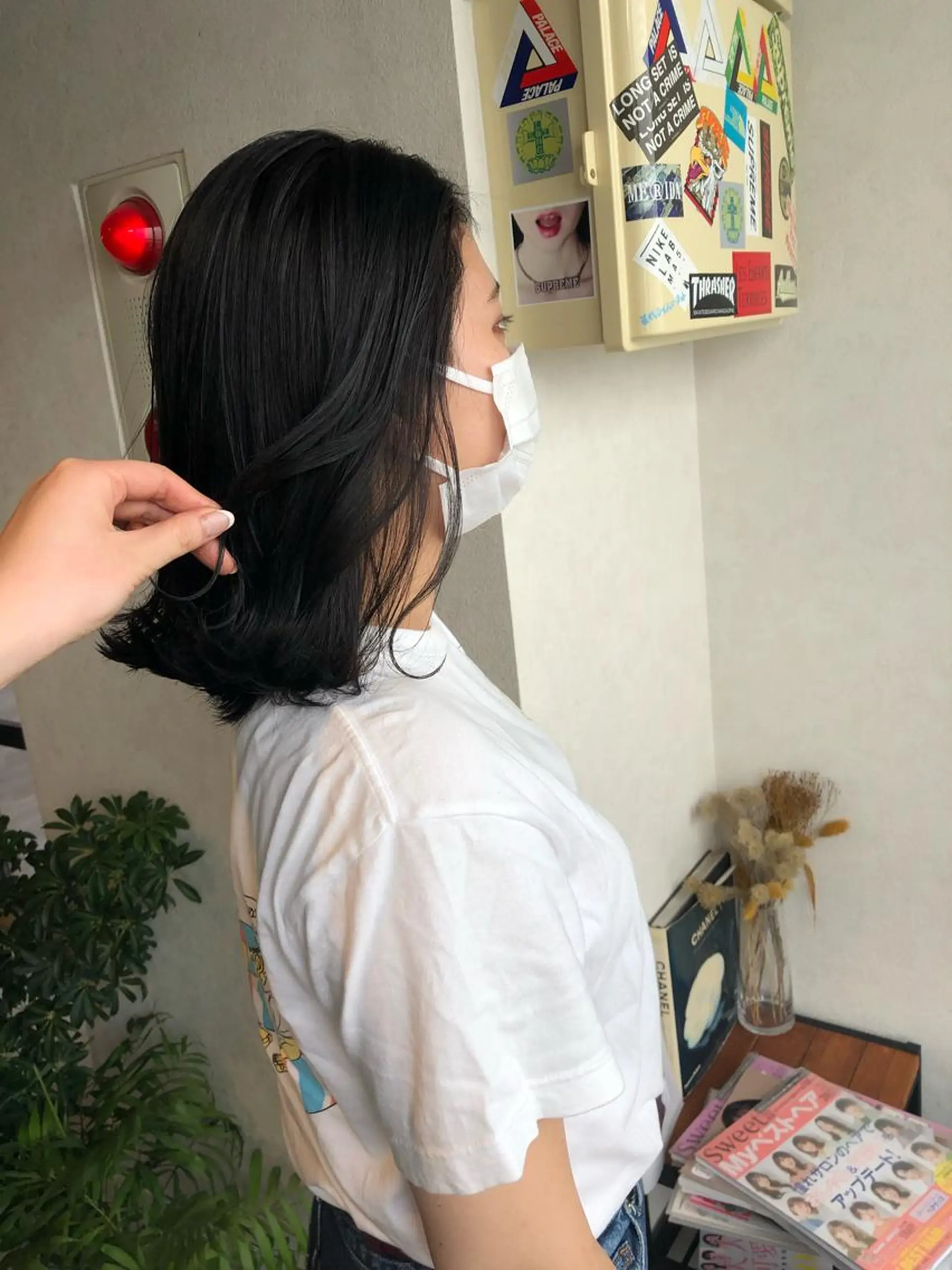 ミディアム ヘアカラー トリートメント times salon 栄所属・韓国ヘアスタイリスト Harukaのヘアスタイル