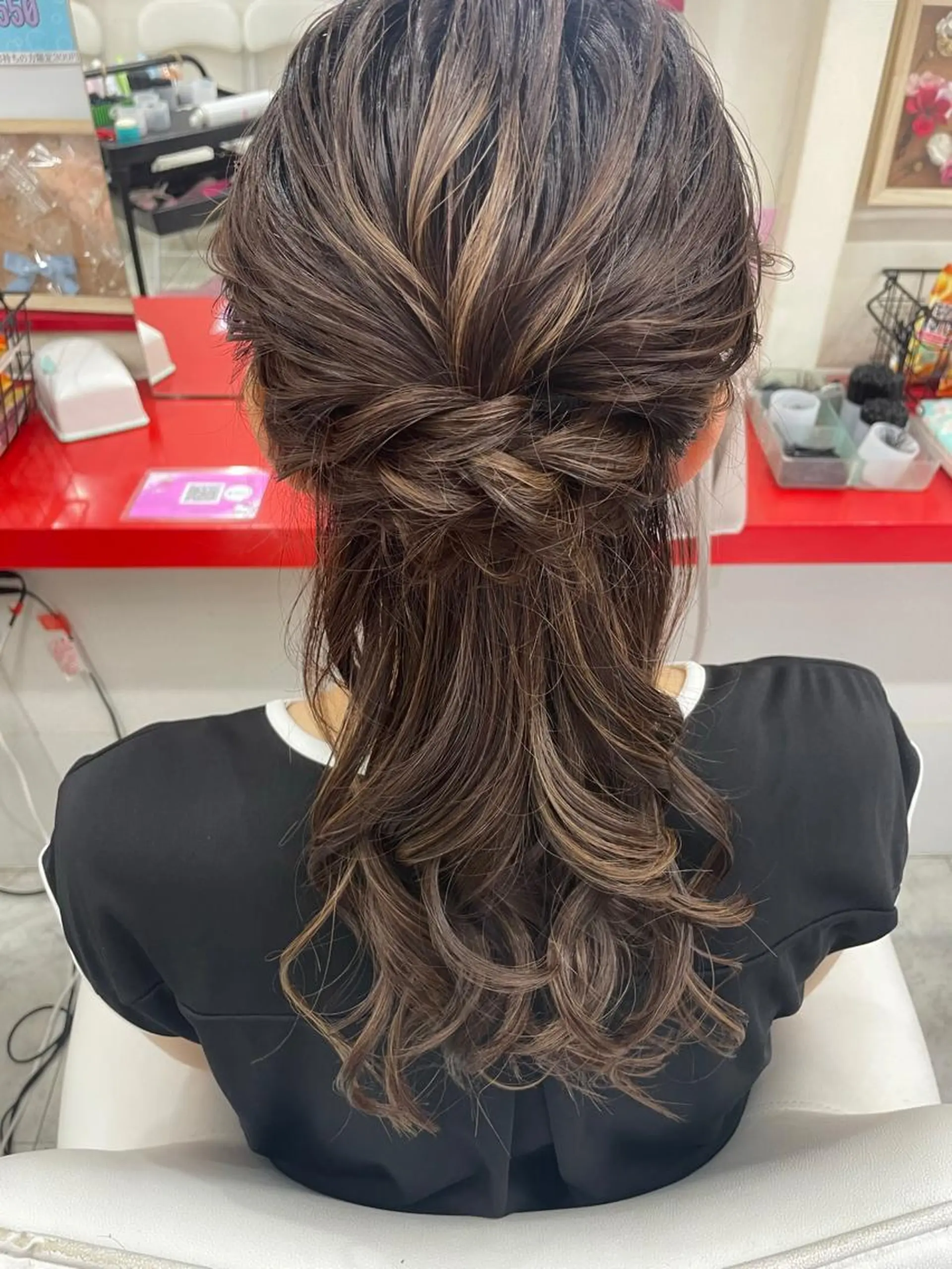 セミロング GINZA Studio S2所属・♥StudioS2 ななみ♥のヘアスタイル