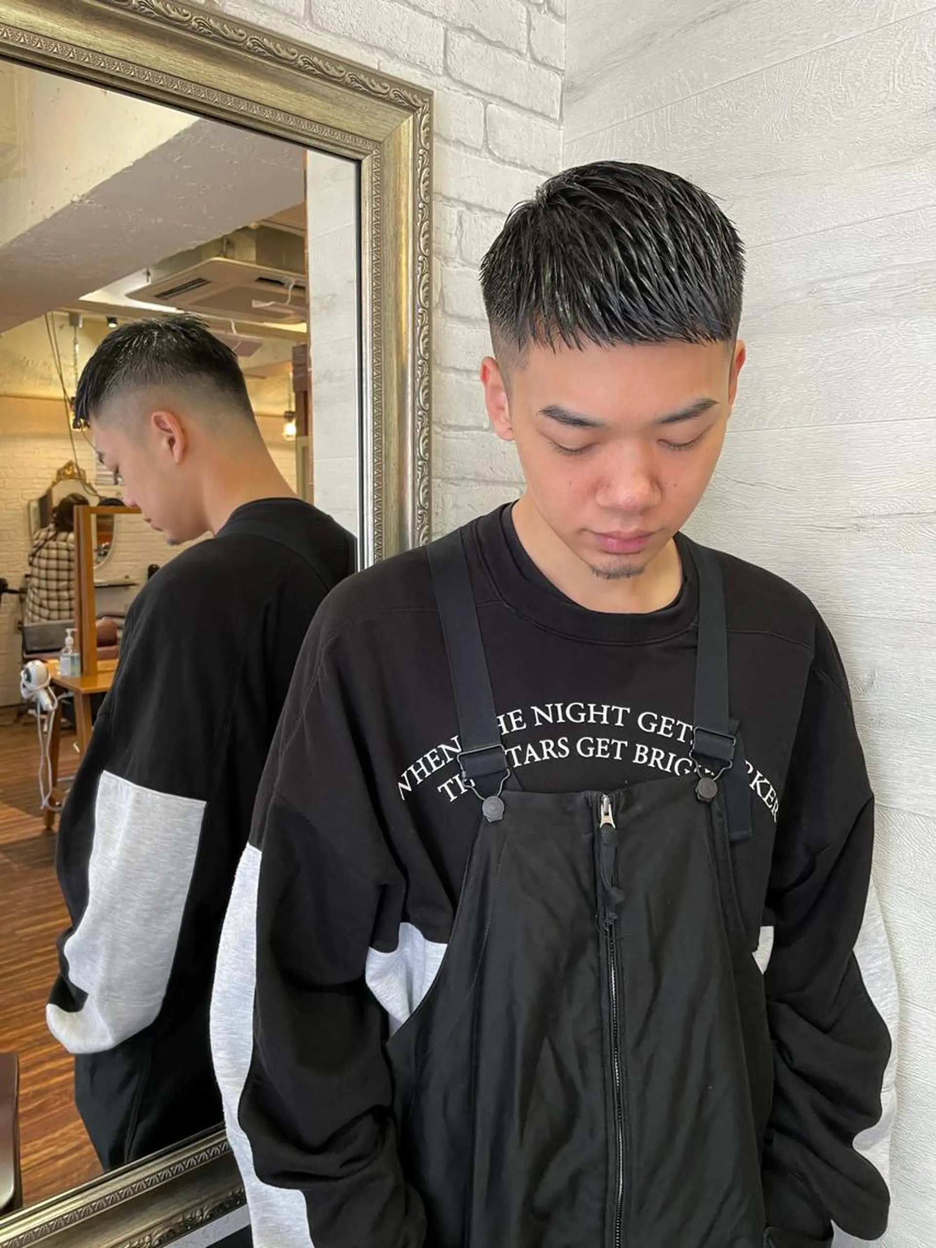 メンズ フェードカット カット ヘッドスパ メンズカット クドウユウキのヘアスタイル