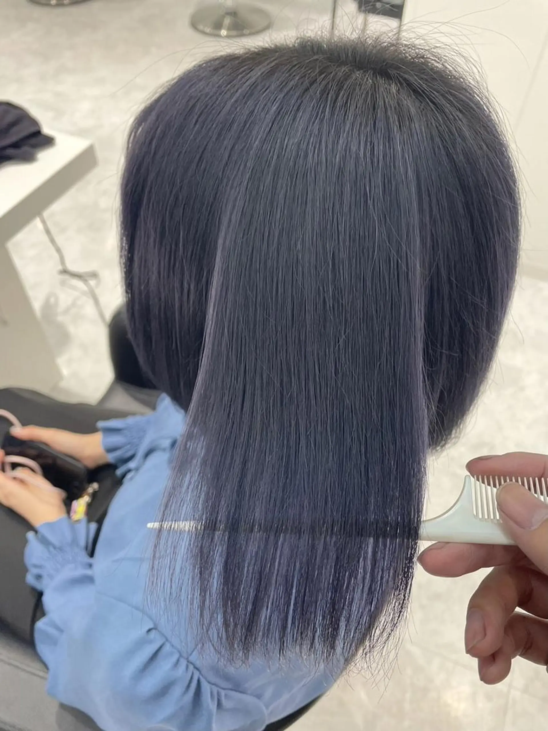 カラー 銀座DISCO🧸 透明感ブラウン🧸のヘアスタイル