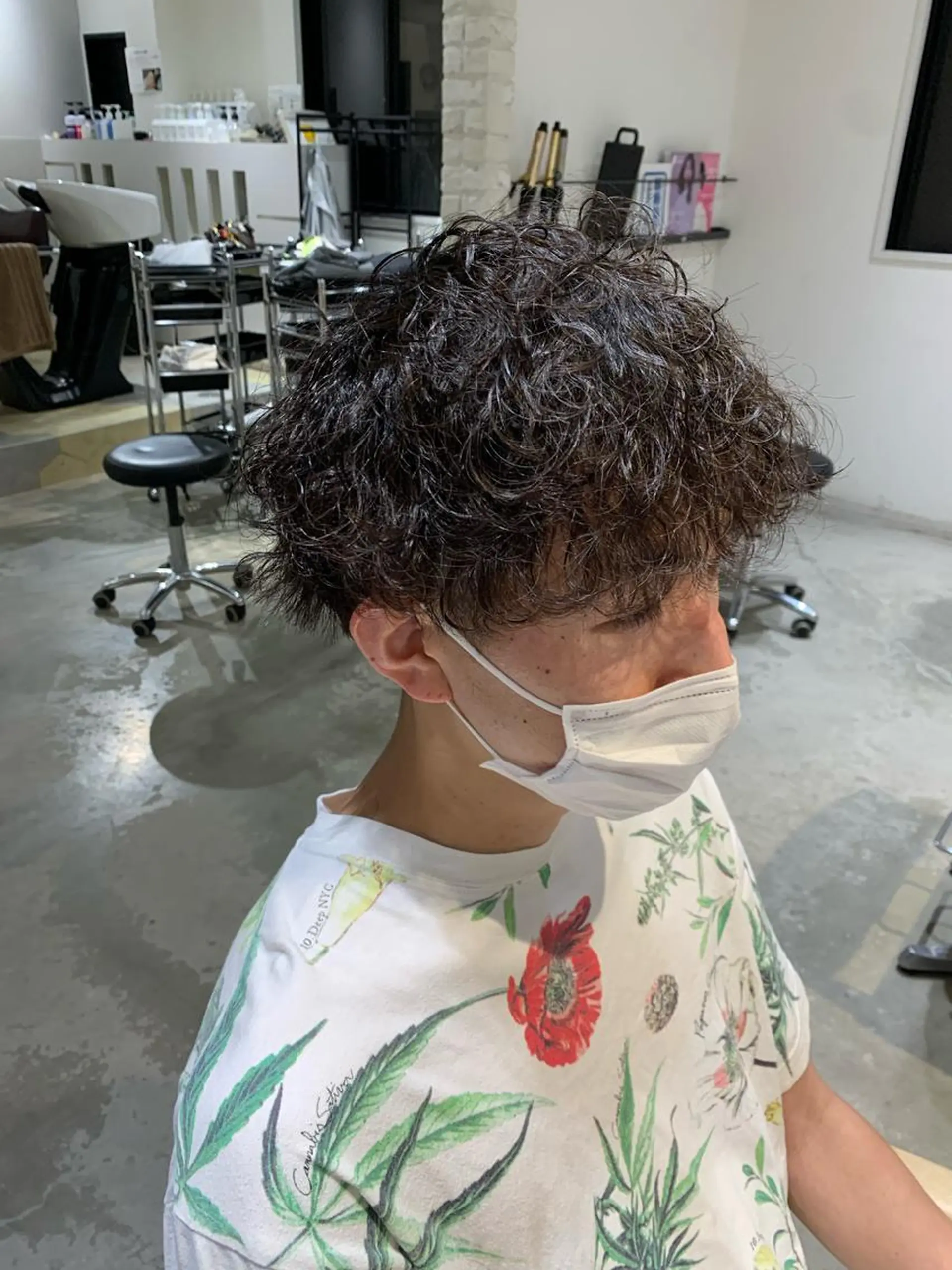 パーマ メンズ メンズパーマ 波巻きパーマ BEAUTY HAIR SALON OPERA所属・似合わせカット/ Rukaのヘアスタイル