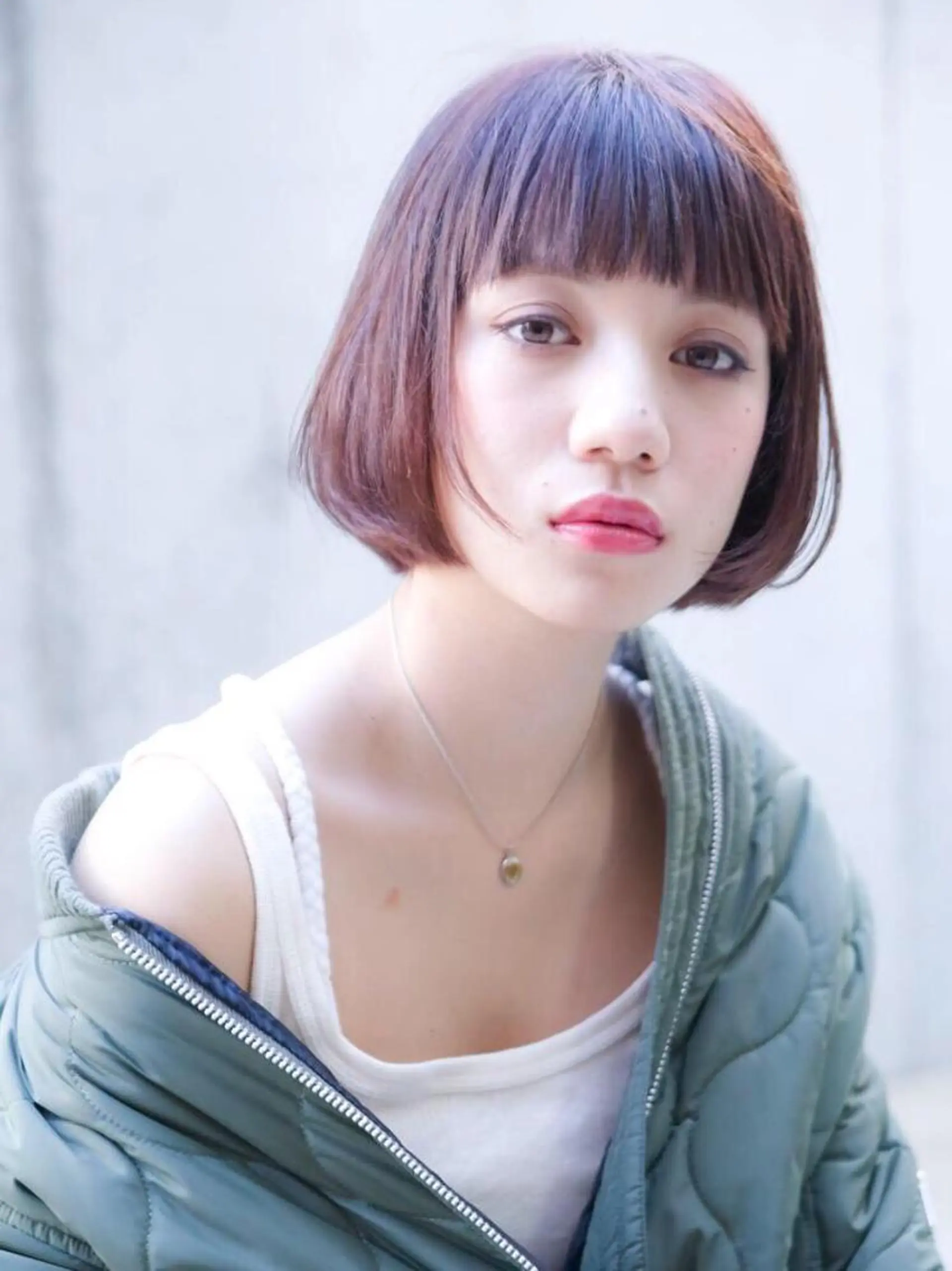 ミディアム カラー hao所属・西山 頌太のヘアスタイル