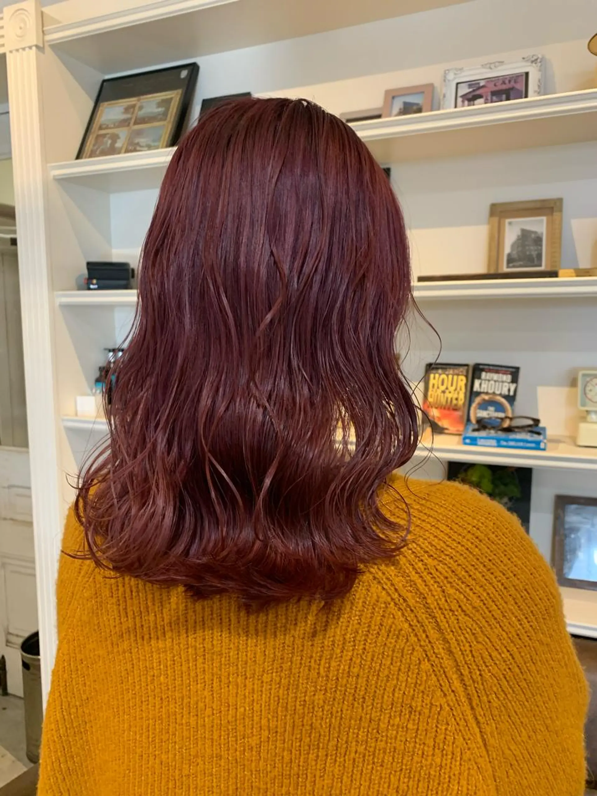 セミロング ヘアカラー トリートメント ヘッドスパ ヘアセット 山口 竣也のヘアスタイル