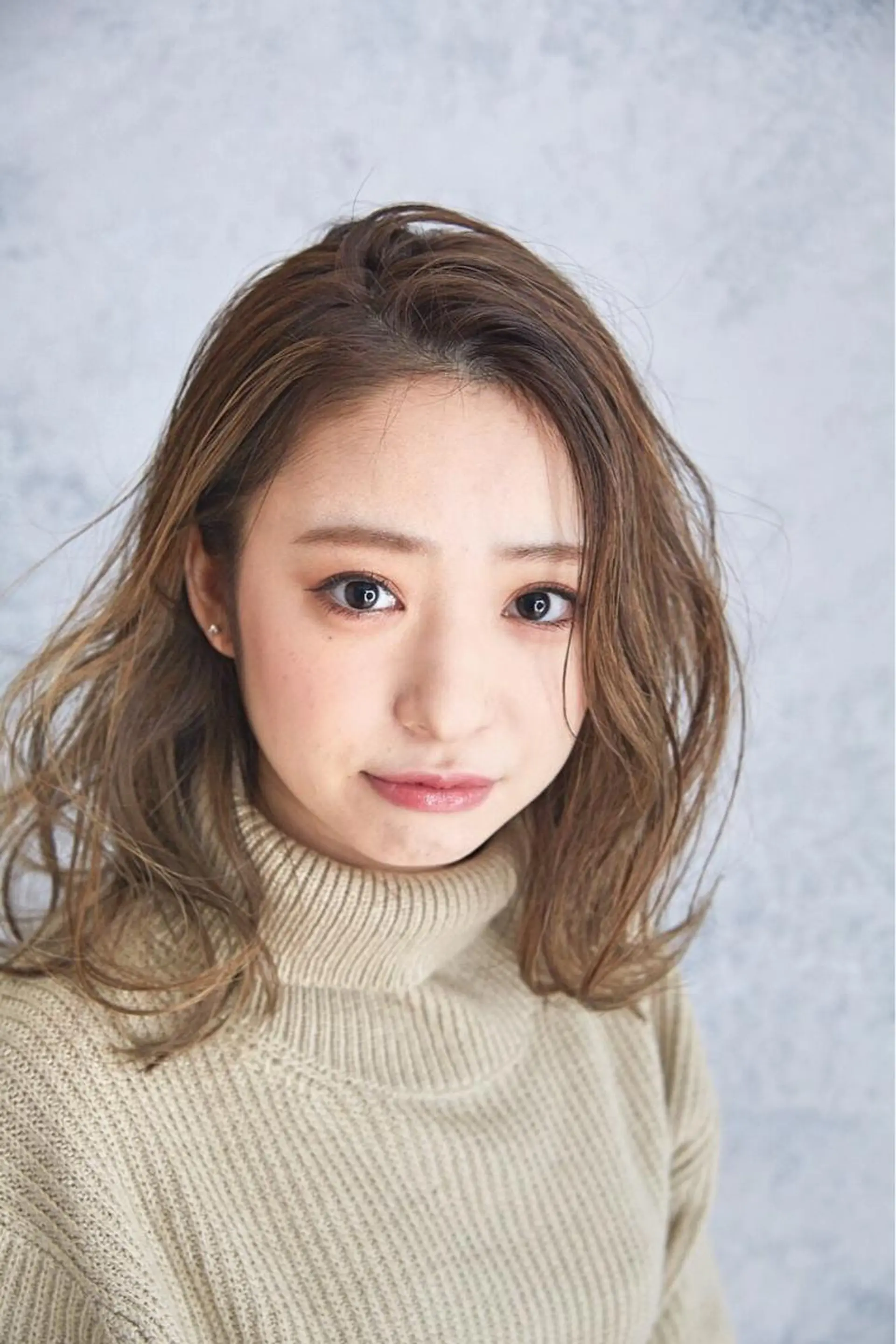 ミディアム カラー パーマ ヘアアレンジ メンズ キッズ ネイル マツエク・マツパ アティリー 西梅田のヘアスタイル