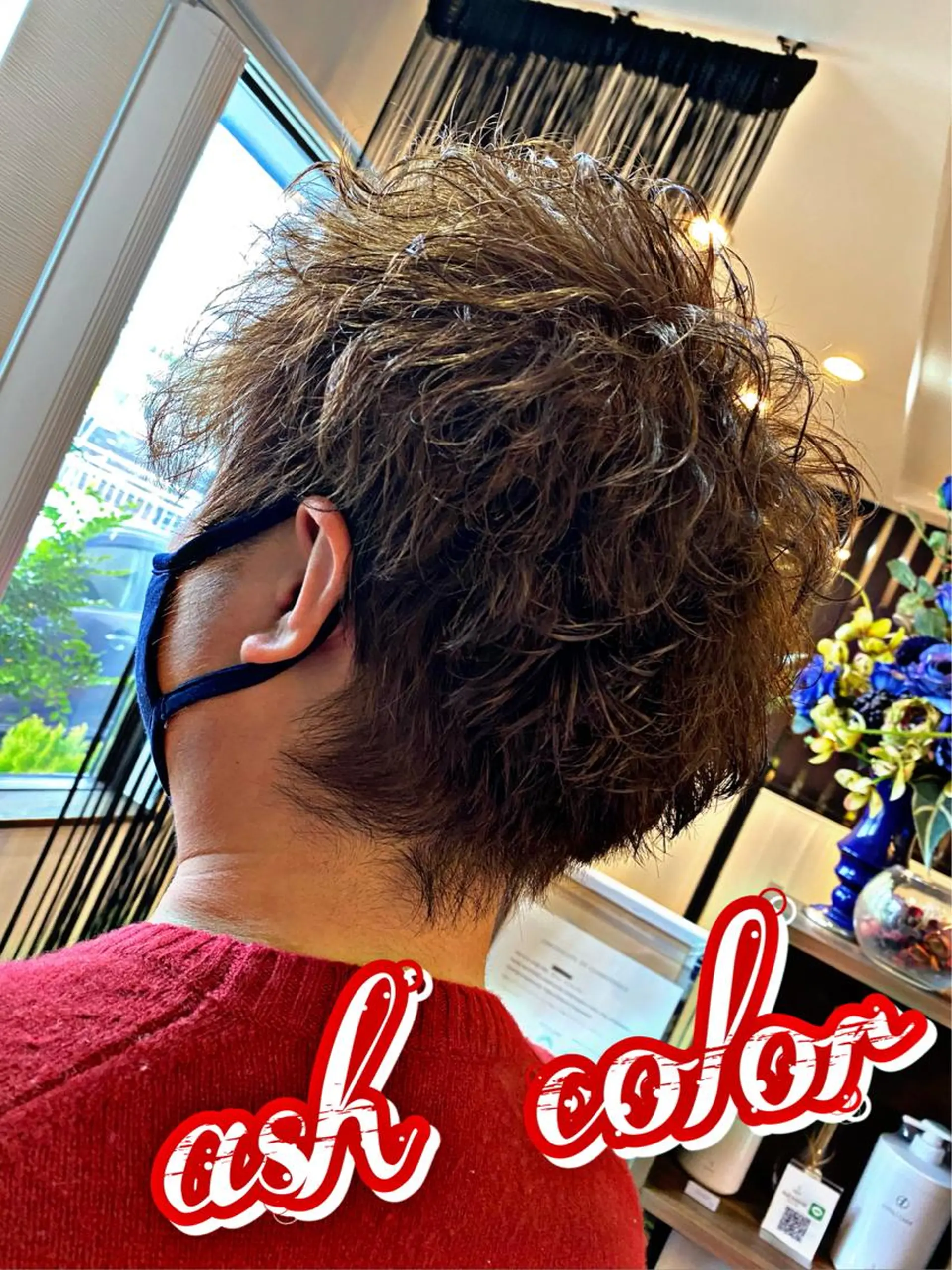 カラー パーマ メンズ RIRŪA所属・プルシールエクステ ちゃきのヘアスタイル