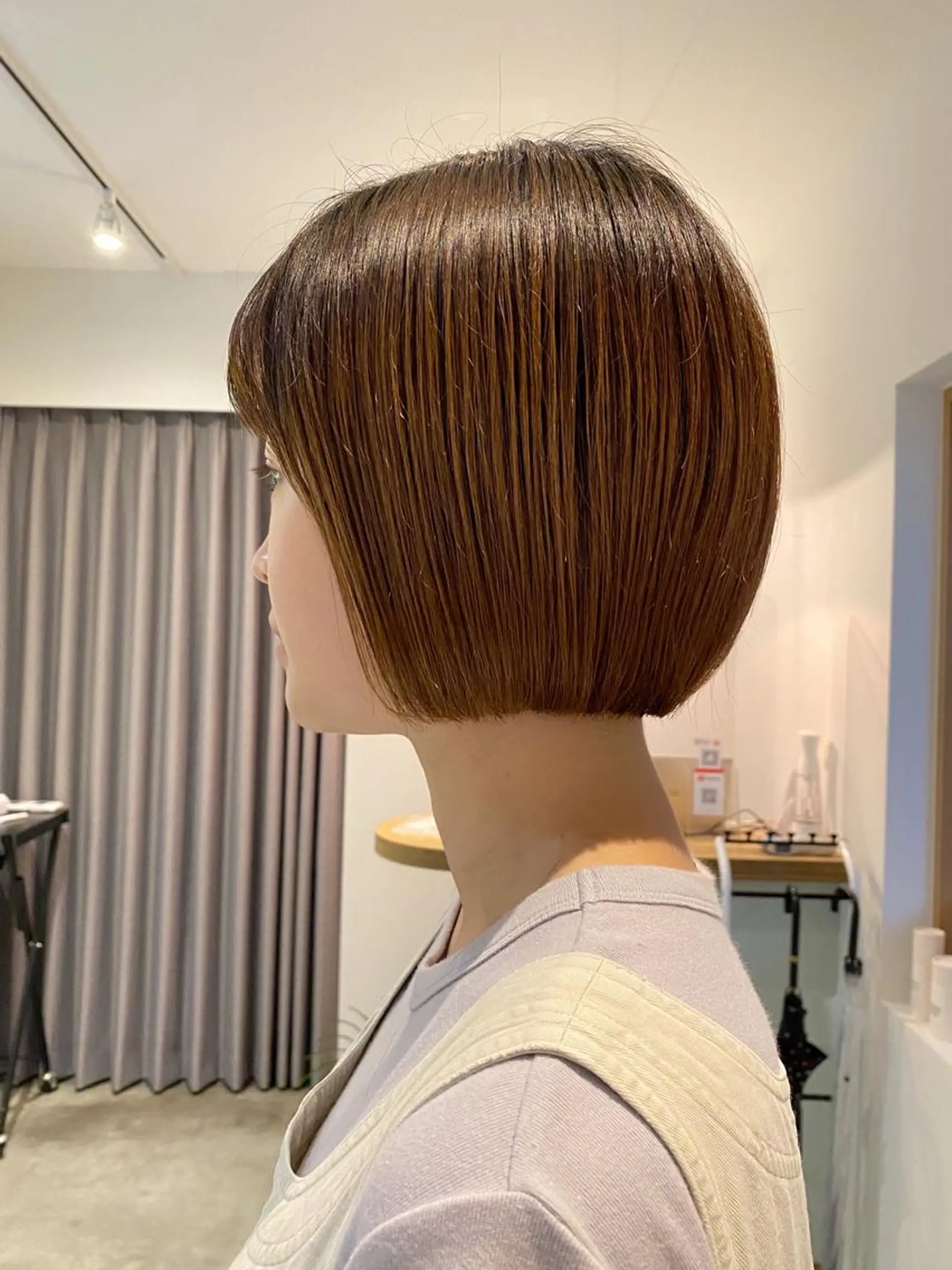 ショート カラー ヘアアレンジ Nancy所属・束感まつげ❤︎ あみのマツエク・マツパデザイン