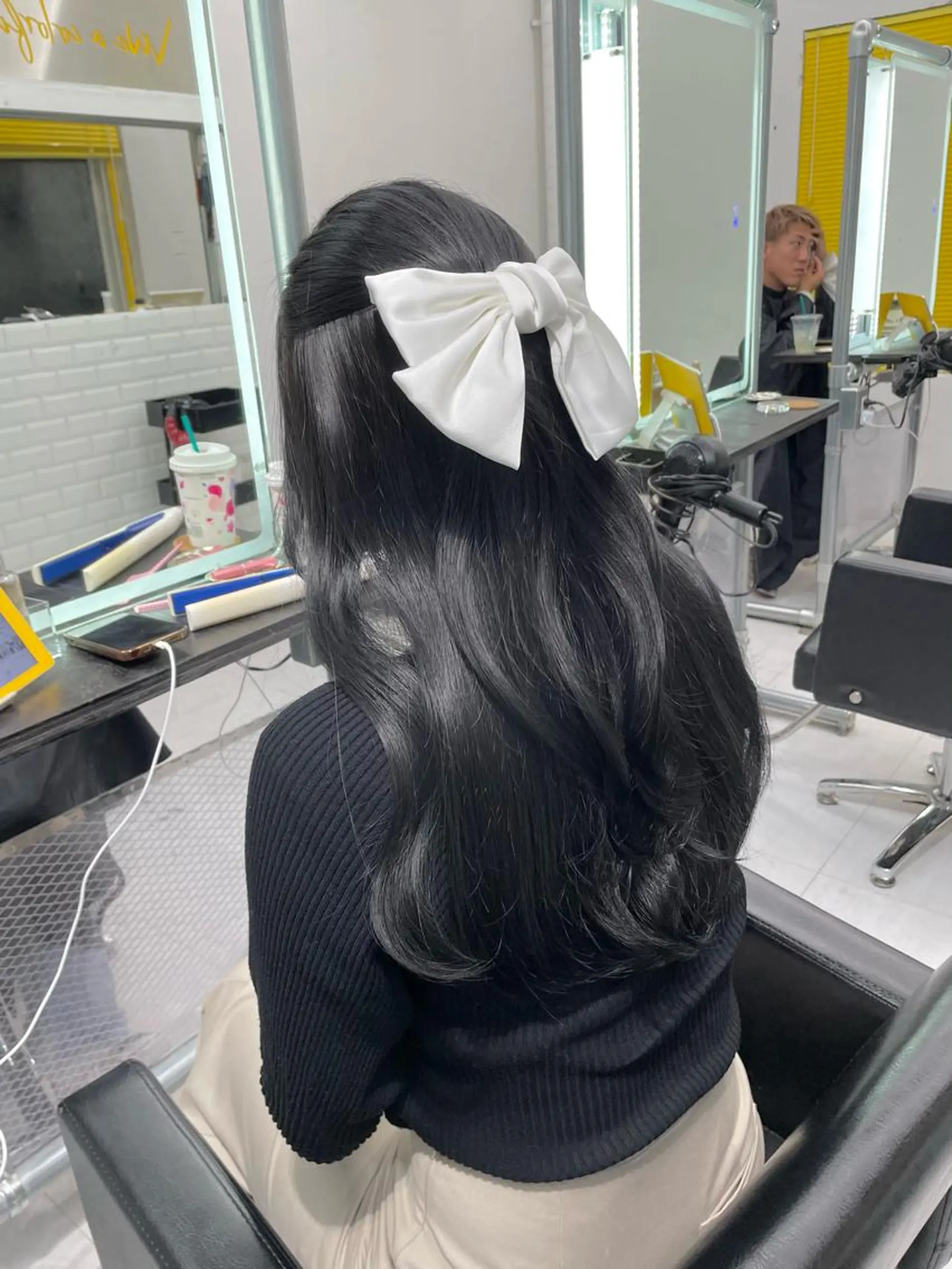 ロング アッシュ チョコレートブラウン ピンクブラウン 顔まわりレイヤー 学生 当日予約大歓迎💕/ Chisatoのヘアスタイル