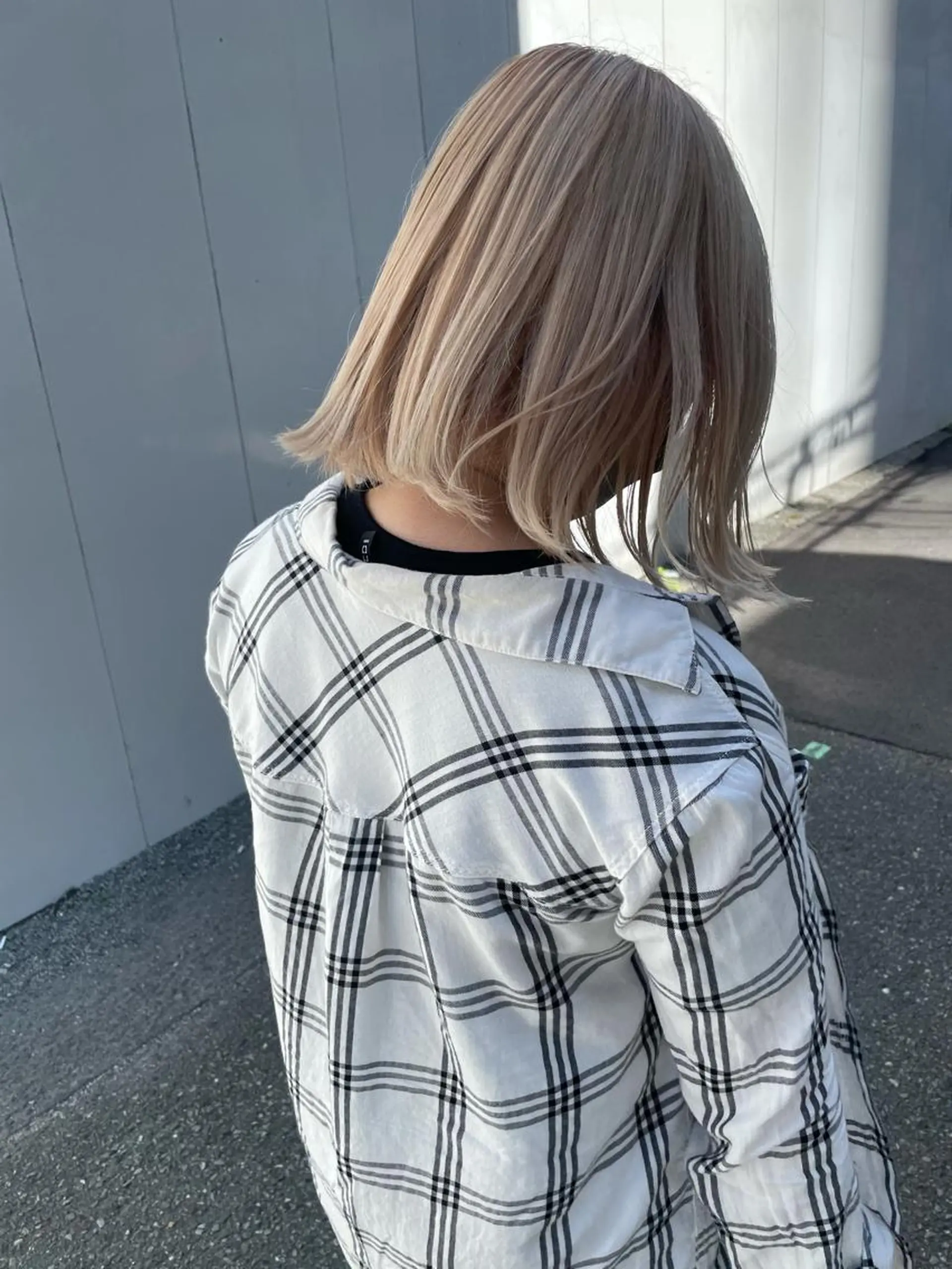 ミディアム カラー ヘアアレンジ ヘアカラー トリートメント 酸性縮毛矯正 梅田茶屋町 Juriのヘアスタイル