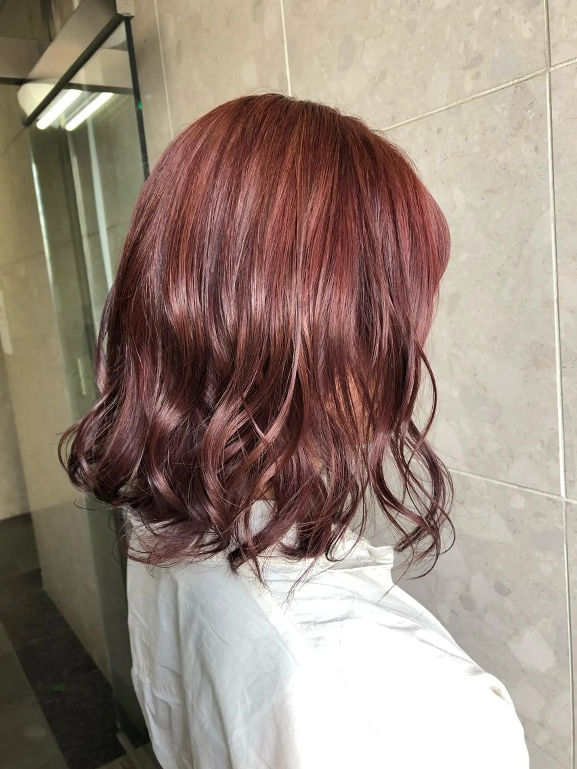 ミディアム カラー cofy by melt所属・🍎みついじゅん🍏 ボブ指名No.1のヘアスタイル