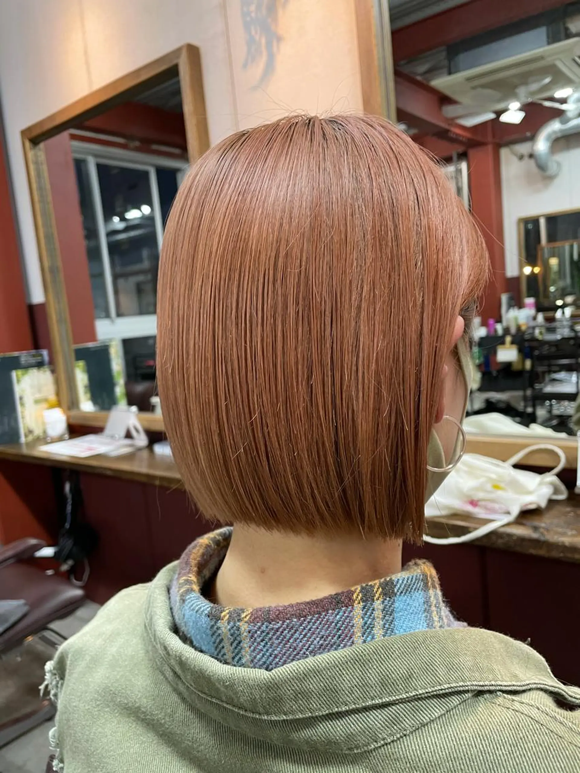 ショート パーソナルカラー 藤本夢のヘアスタイル