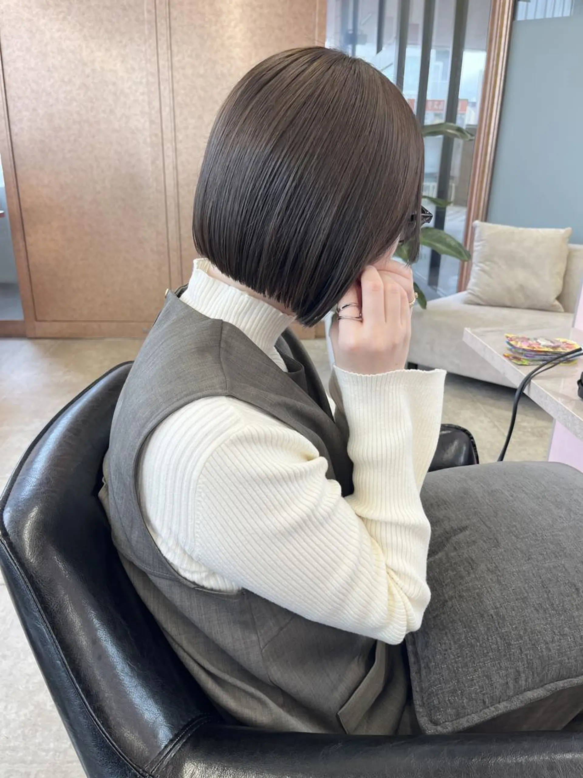 ショート カット 縮毛矯正 トリートメント MATTY azusaのヘアスタイル