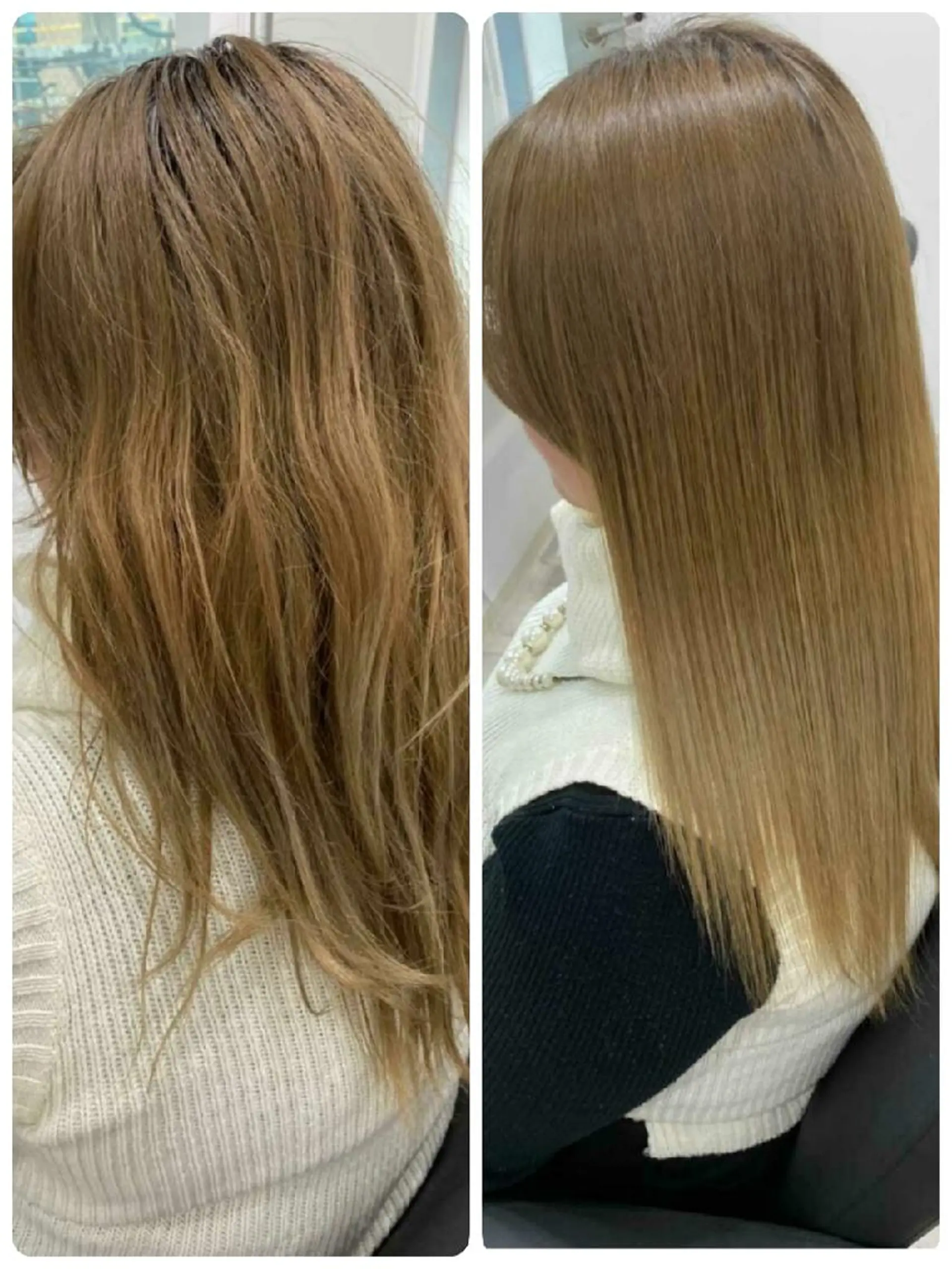 ロング 髪質改善 トリートメント EMANON名古屋所属・美谷添（ミヤゾエ） まどか大人ヘアサロンのヘアスタイル