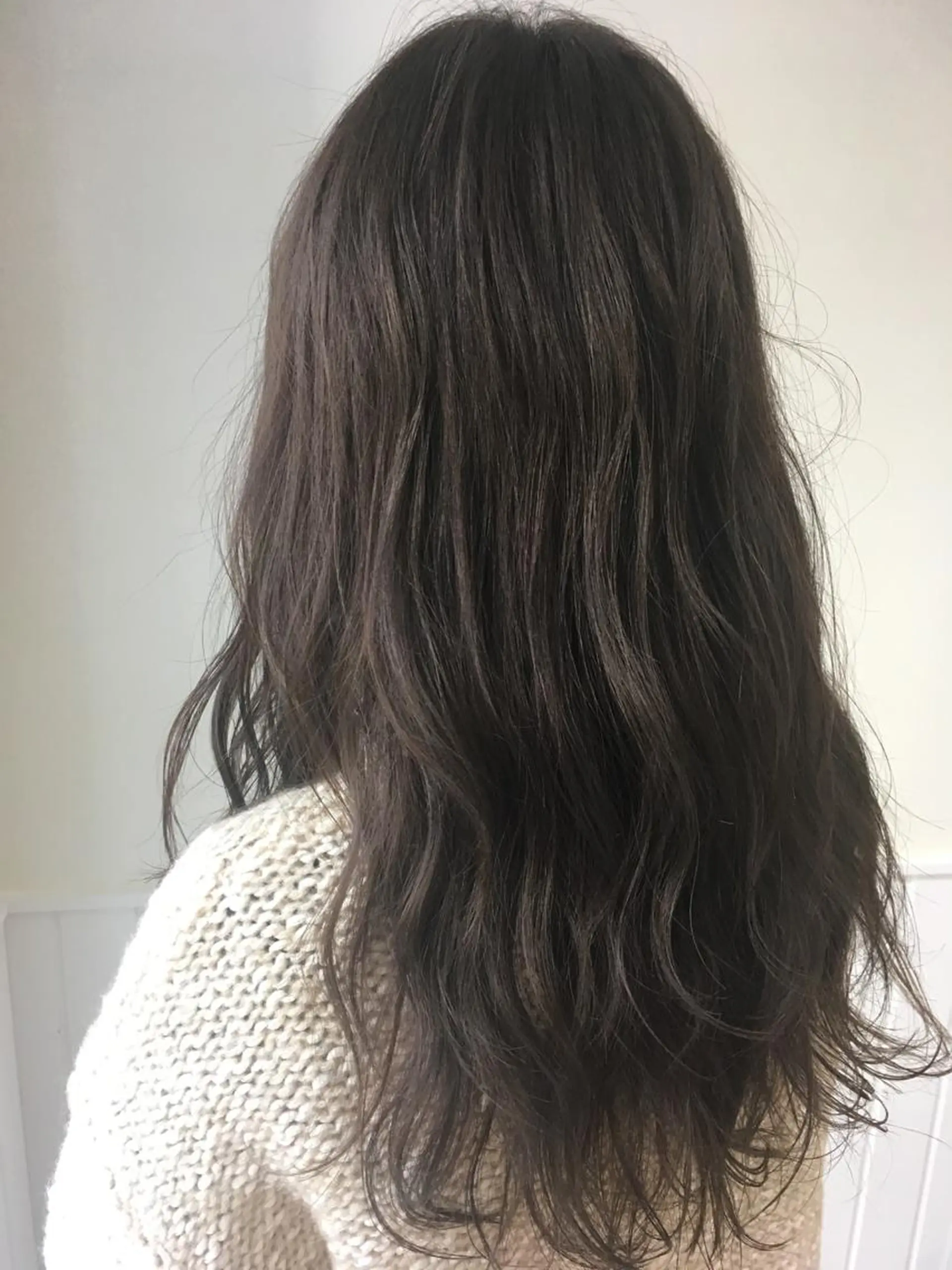 ロング カラー 透明感カラー グレージュ ハイライトカラー ハイライト カット ヘアカラー 🌿椿 夢来🌿のヘアスタイル