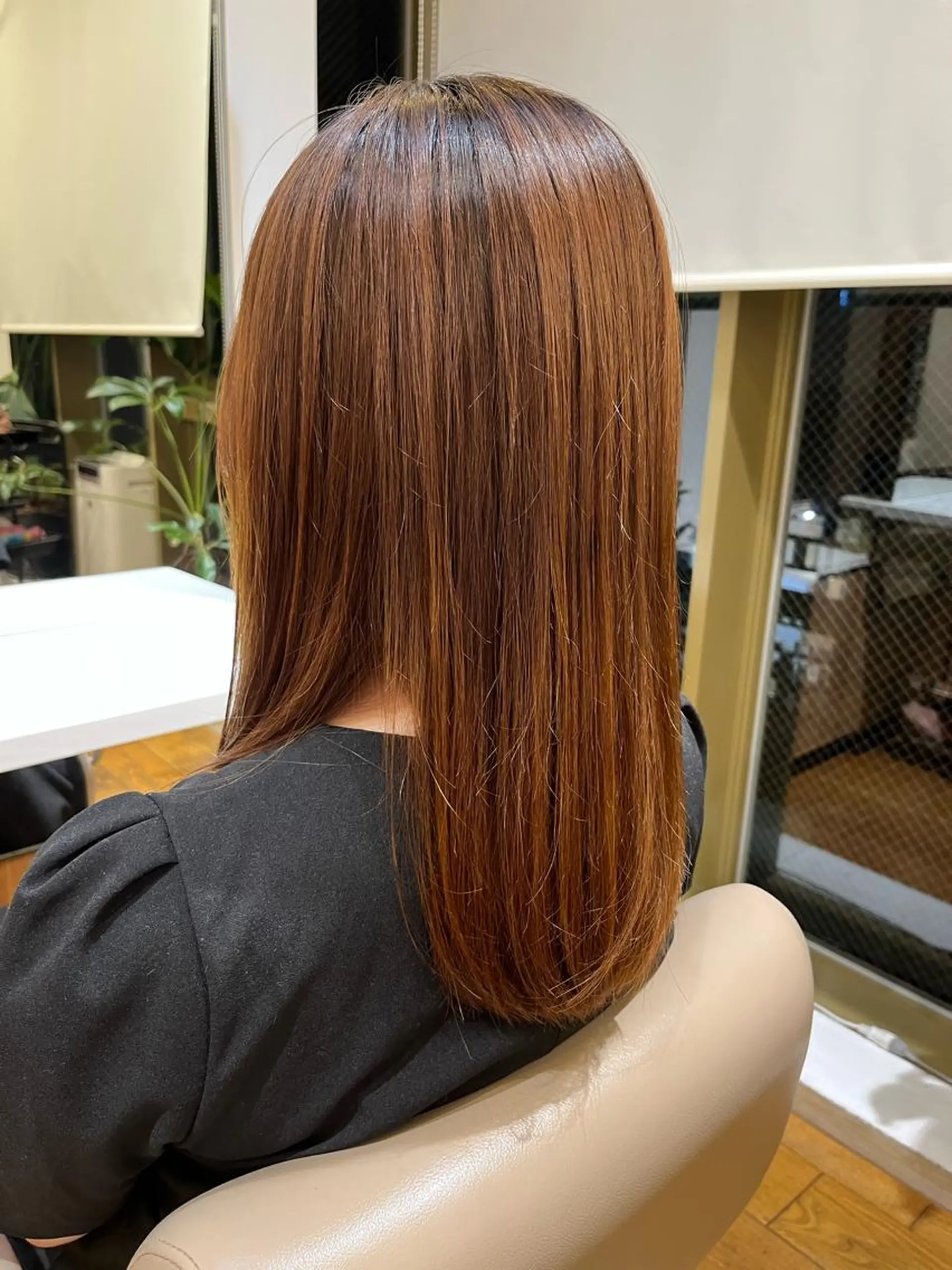 セミロング パーマ 門崎未依/レイヤー/ メンズカット🪿のヘアスタイル