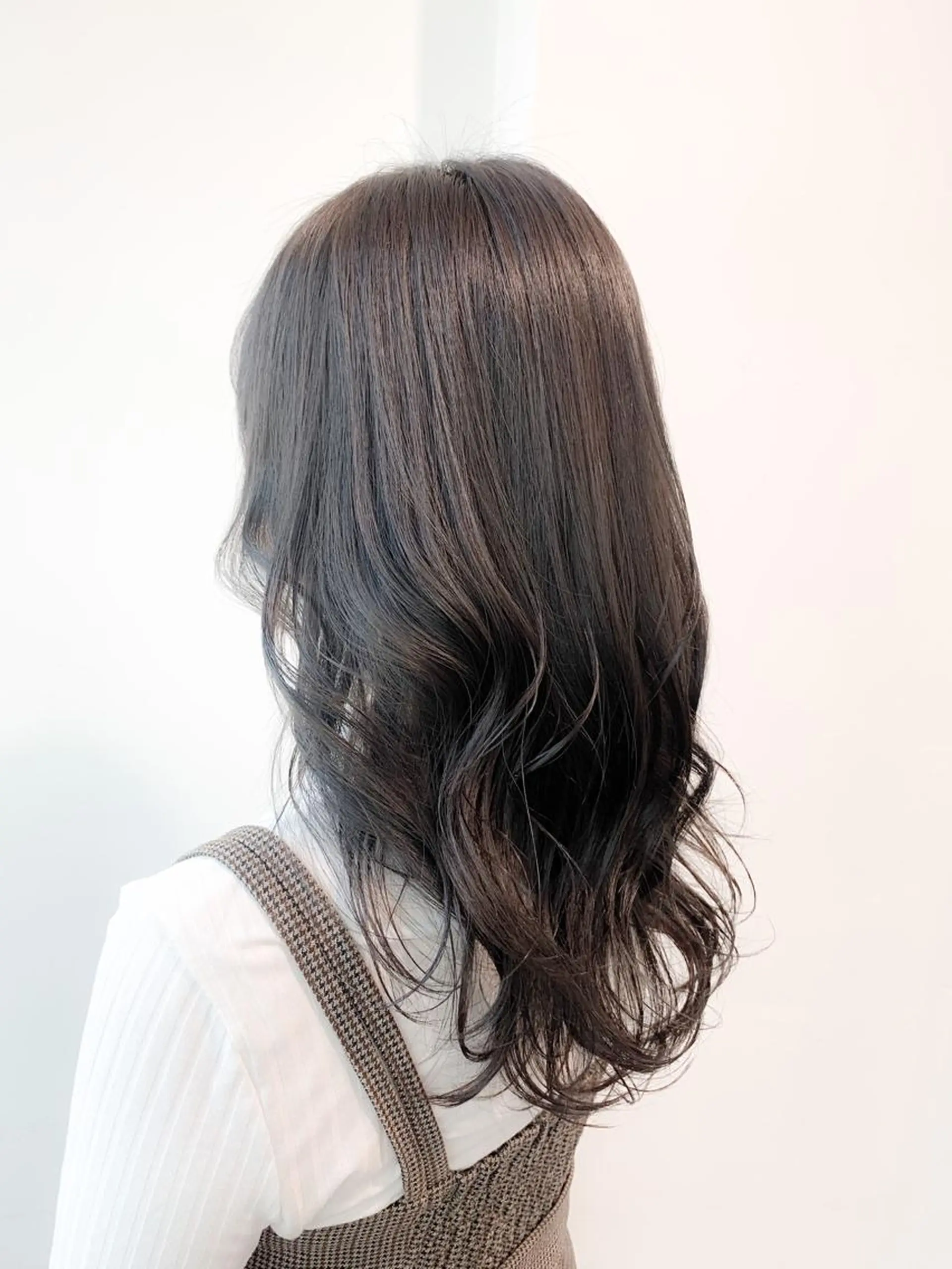 セミロング カラー ヘアアレンジ グレージュ Lehm所属・表参道/さあ や/大人ナチュラルのヘアスタイル