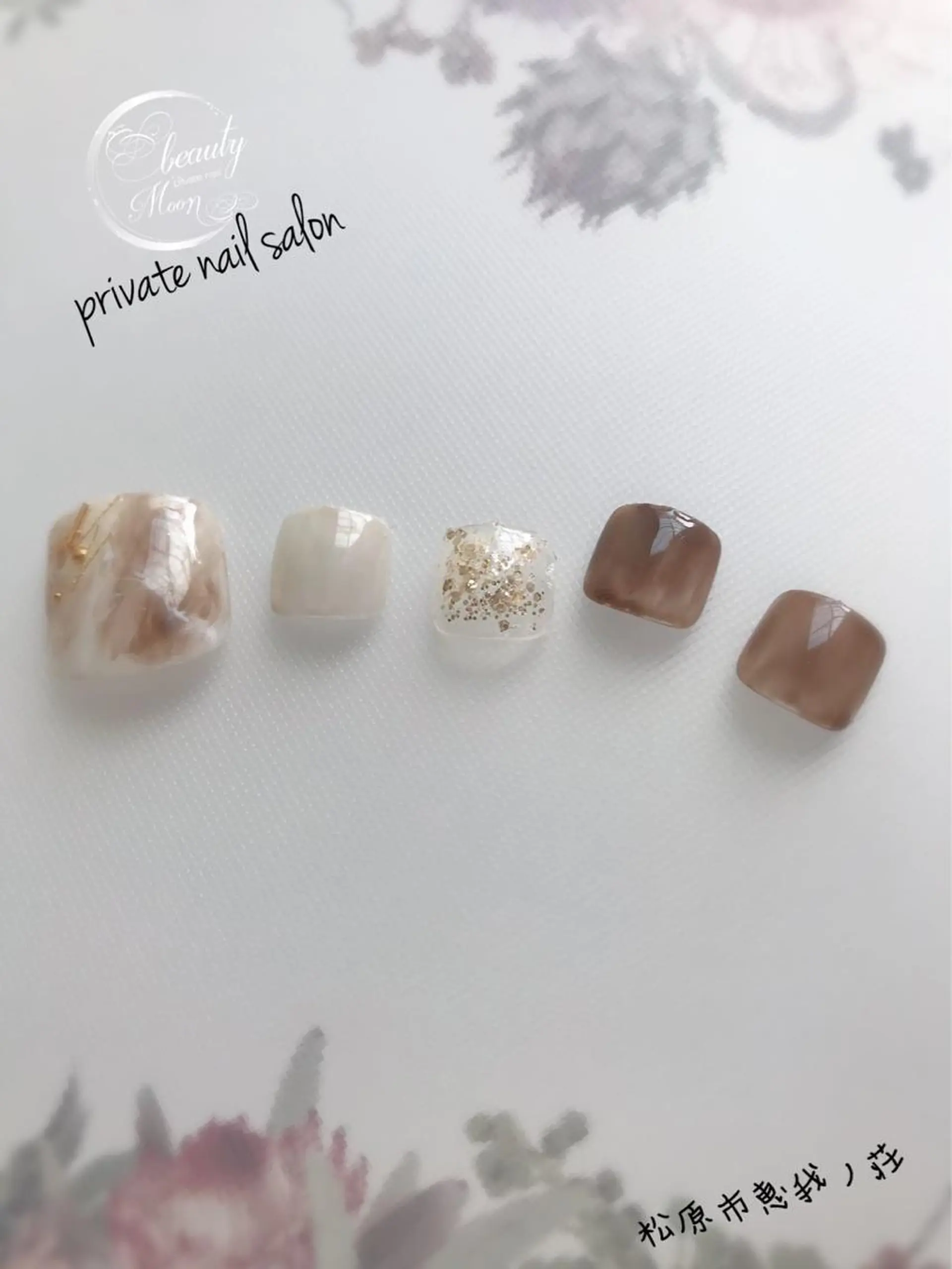 ネイル フットネイル ジェルネイル パラジェル ハンドネイル beauty ☪︎moonのネイルデザイン