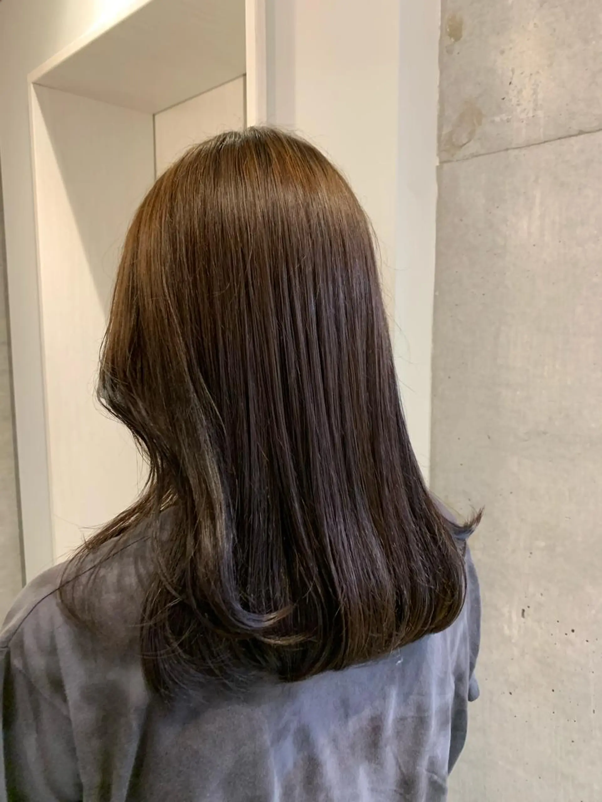 セミロング トリートメント 表参道OLSEN✂︎ nanamiのヘアスタイル