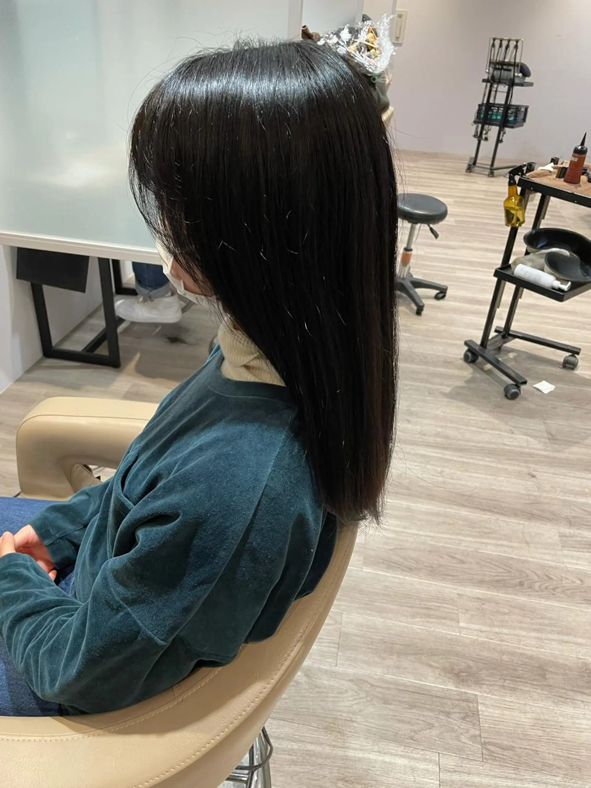 セミロング カラー EARTHセンター南店所属・宮澤 理久のヘアスタイル
