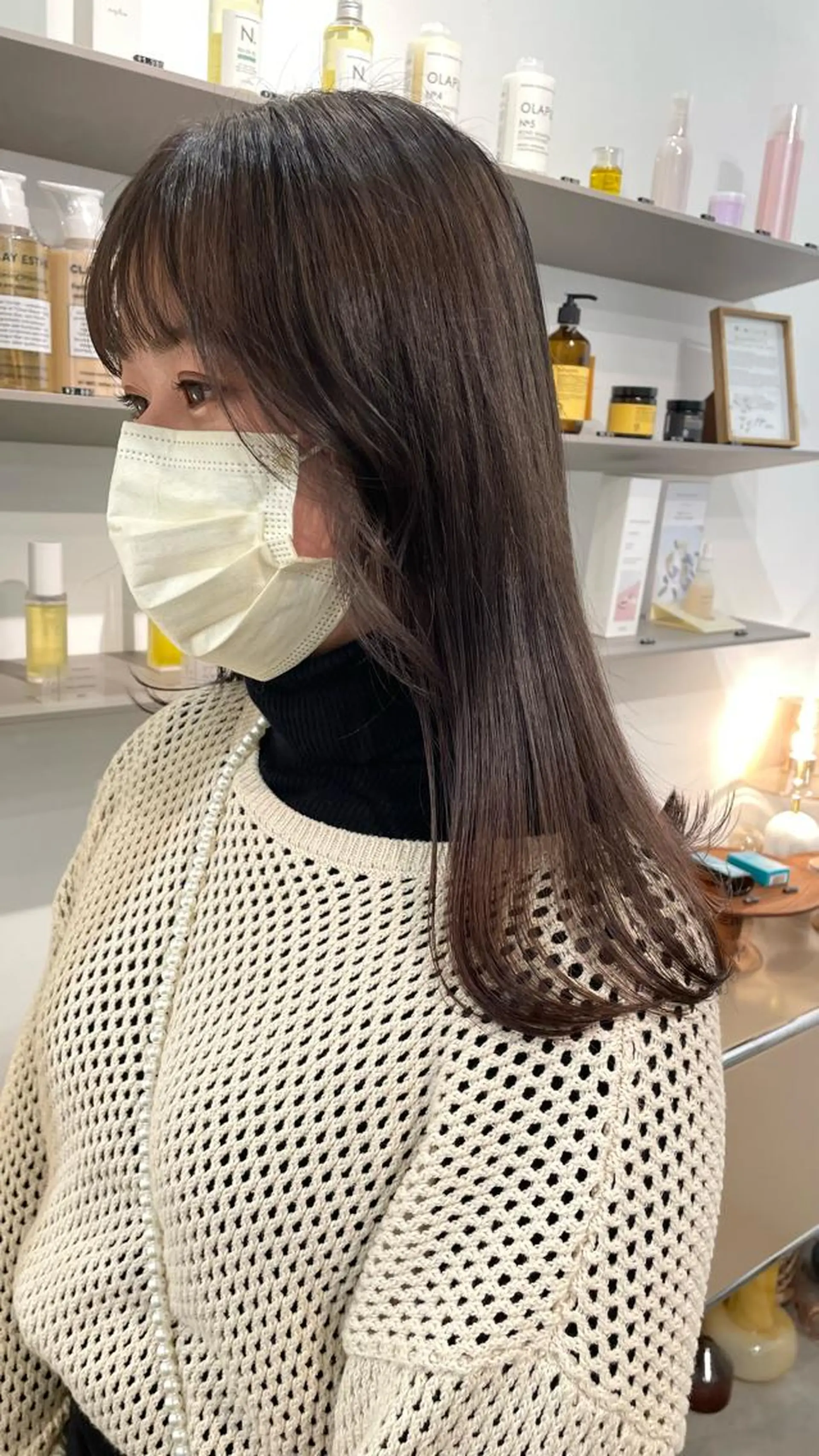 ロング ALLYS 渋谷店所属・最高級の艶のある カラーmei🎨のヘアスタイル