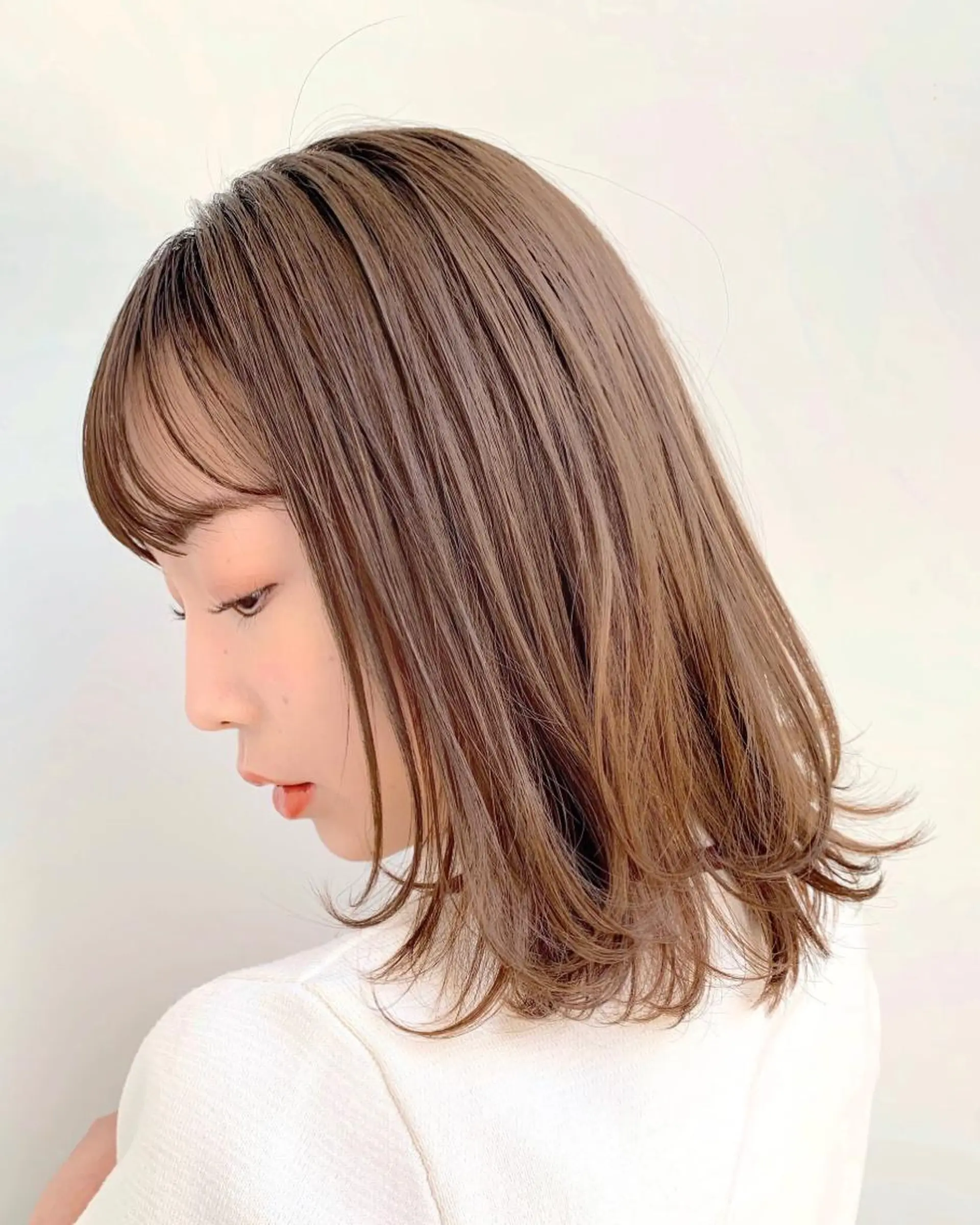 ミディアム カラー カット ヘアカラー トリートメント ⚠️価格改定⚠️ ai.stylistのヘアスタイル