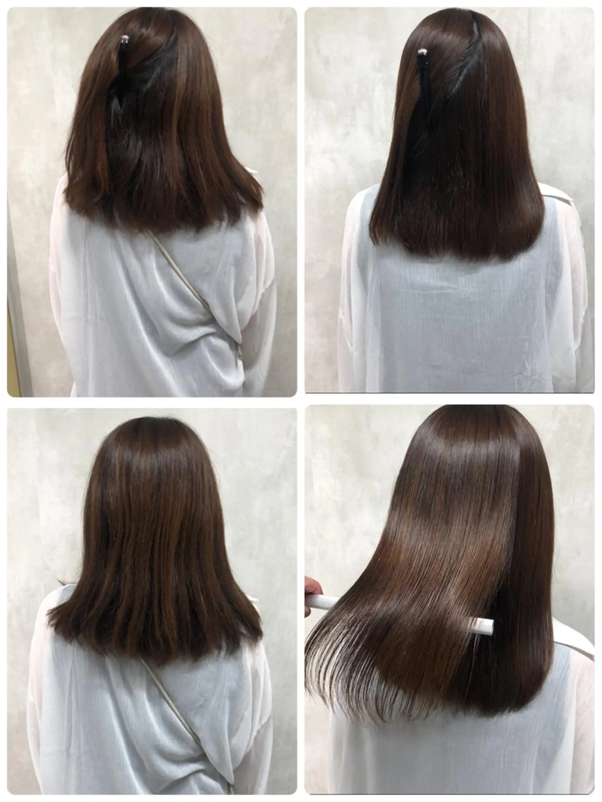 ミディアム 縮毛矯正 トリートメント 満足度⭕️縮毛矯正師 谷口にお任せを👍のヘアスタイル